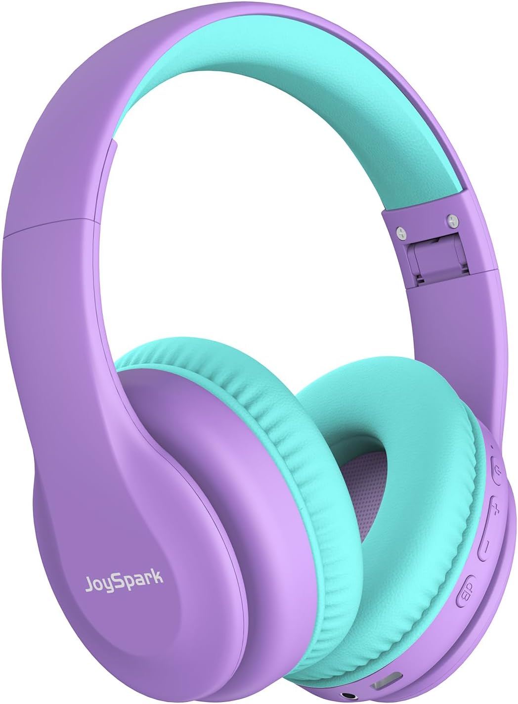 Joyspark Bluetooth Headphones for Kids, Lightweight Wireless Headphones for Kids, with 85/94Db Volume Limited, 60 Hours Playtime, Bluetooth 5.3, On-Ear Headphones with Built in Microphone - Green image number 4