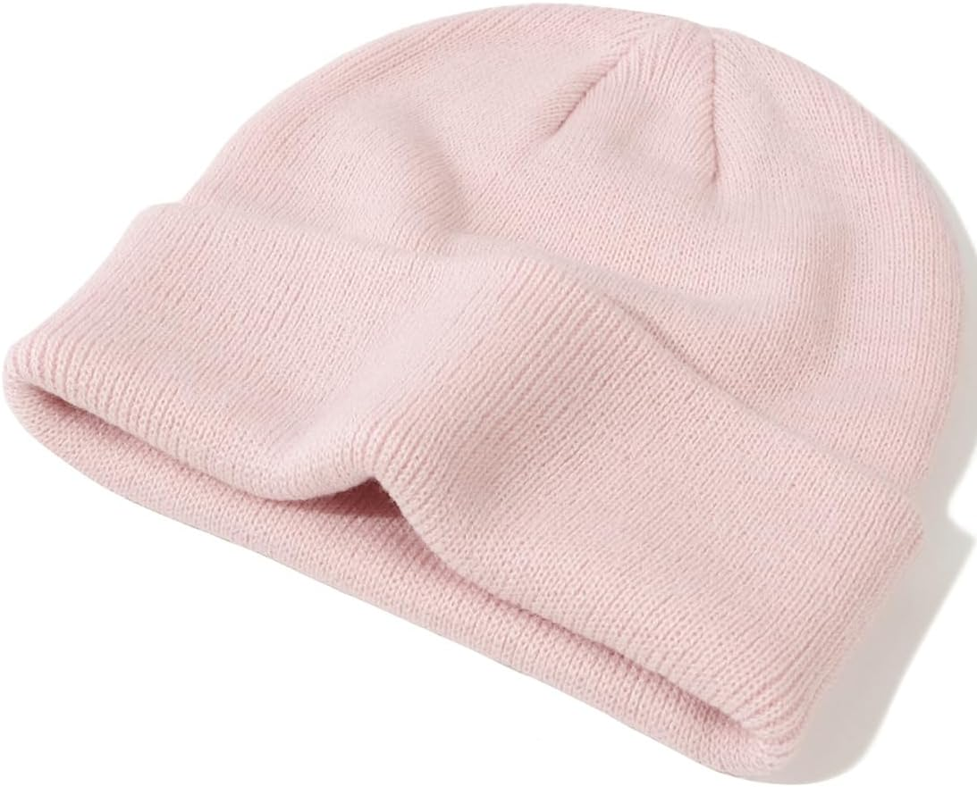 Malaxlx Baby Kids Beanie Hat Mittens Set Infant Toddler Winter Warm Knit Hat Gloves Set for 3 Months - 6 Years Girls Boys image number 4