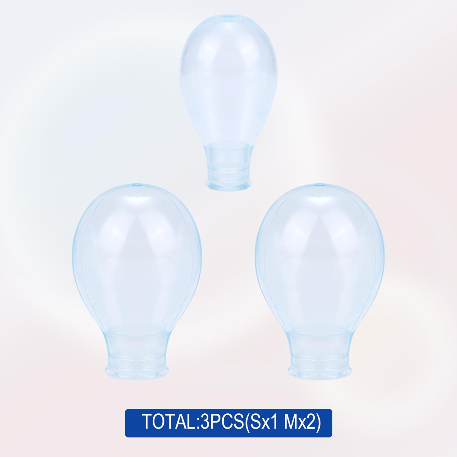 3Pcs Waterproof Toe & Finger Protectors, Durable Silicone Toe Covers Comfortable & Reusable Finger Soaking Sleeves for Pedicures Manicures Shower Swimming (2 Medium 1 Small) image number 4