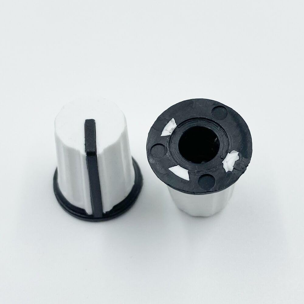 HUMARH 6-Pack EQ Rotary Knob for Pioneer DJM-700 750 800 850 900 2000 900NXS2 900SRT 900Nexus 2000Nexus Etc, Pioneer Digital Controller XDJ-RX DDJ-RZ DDJ-SZ DDJ-SZ2 Etc, DAA1176 DAA1305. (White) - Blue image number 4