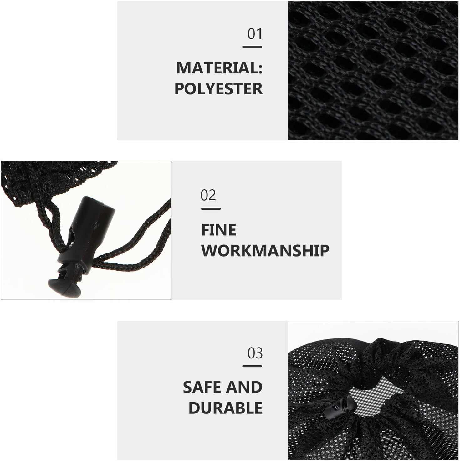 2Pcs Water Pump Filter Bags Mesh Drawstring Pouches for Aquarium Protection Minimize Debris Damage and Fish Safety image number 4