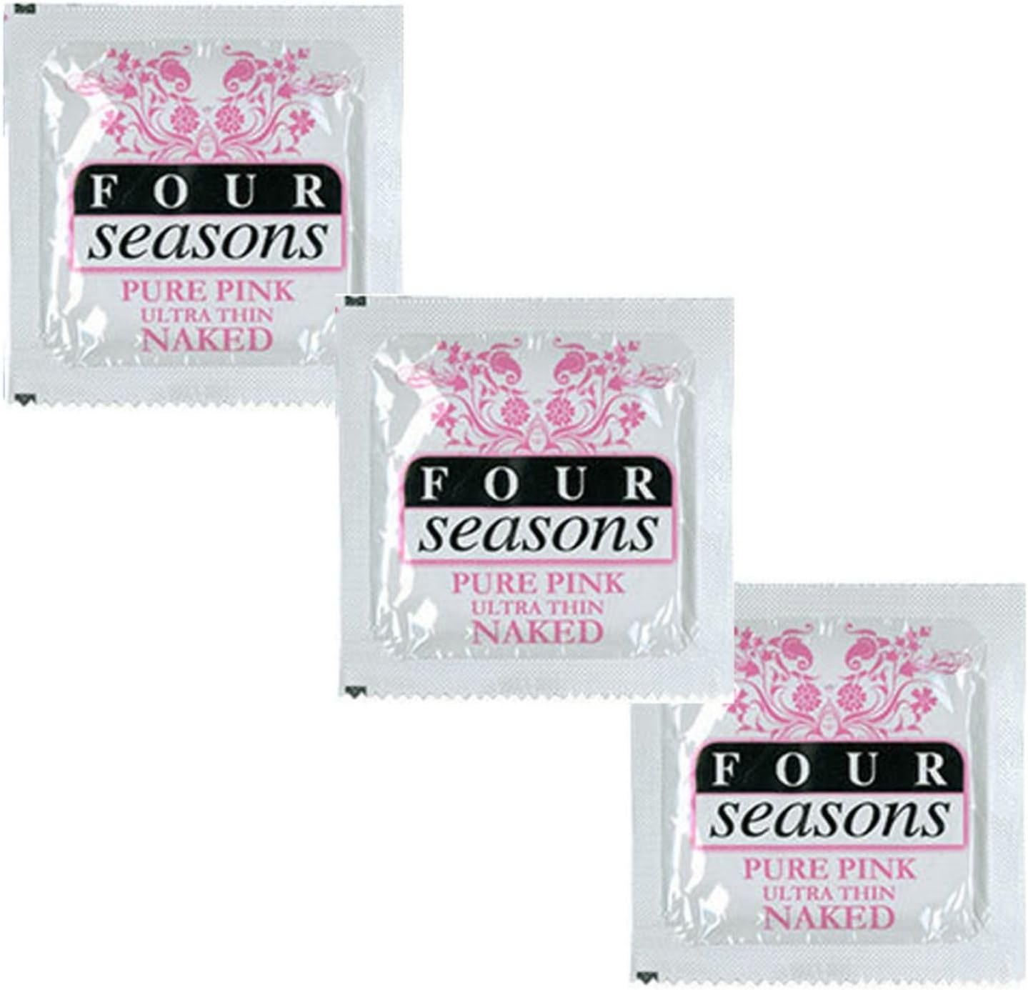 Four Seasons Naked Pure Pink Ultra Thin Male Condoms (Pack of 144) image number 1