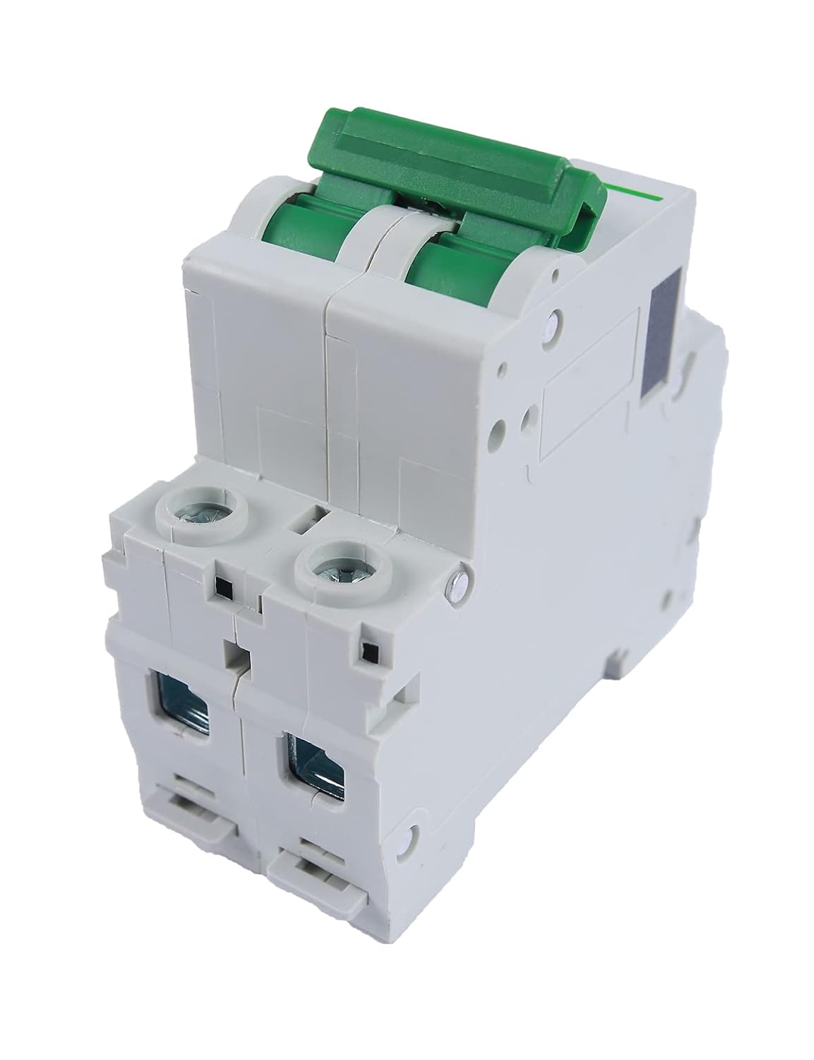 ZGLEDUN AC Miniature Circuit Breaker, 2 Pole 20 Amp, 12-240VAC, 6Ka Din Rail Mount Breaker with Thermal Magnetic Trip, DZ47-63 2P, AC Solar MCB image number 2