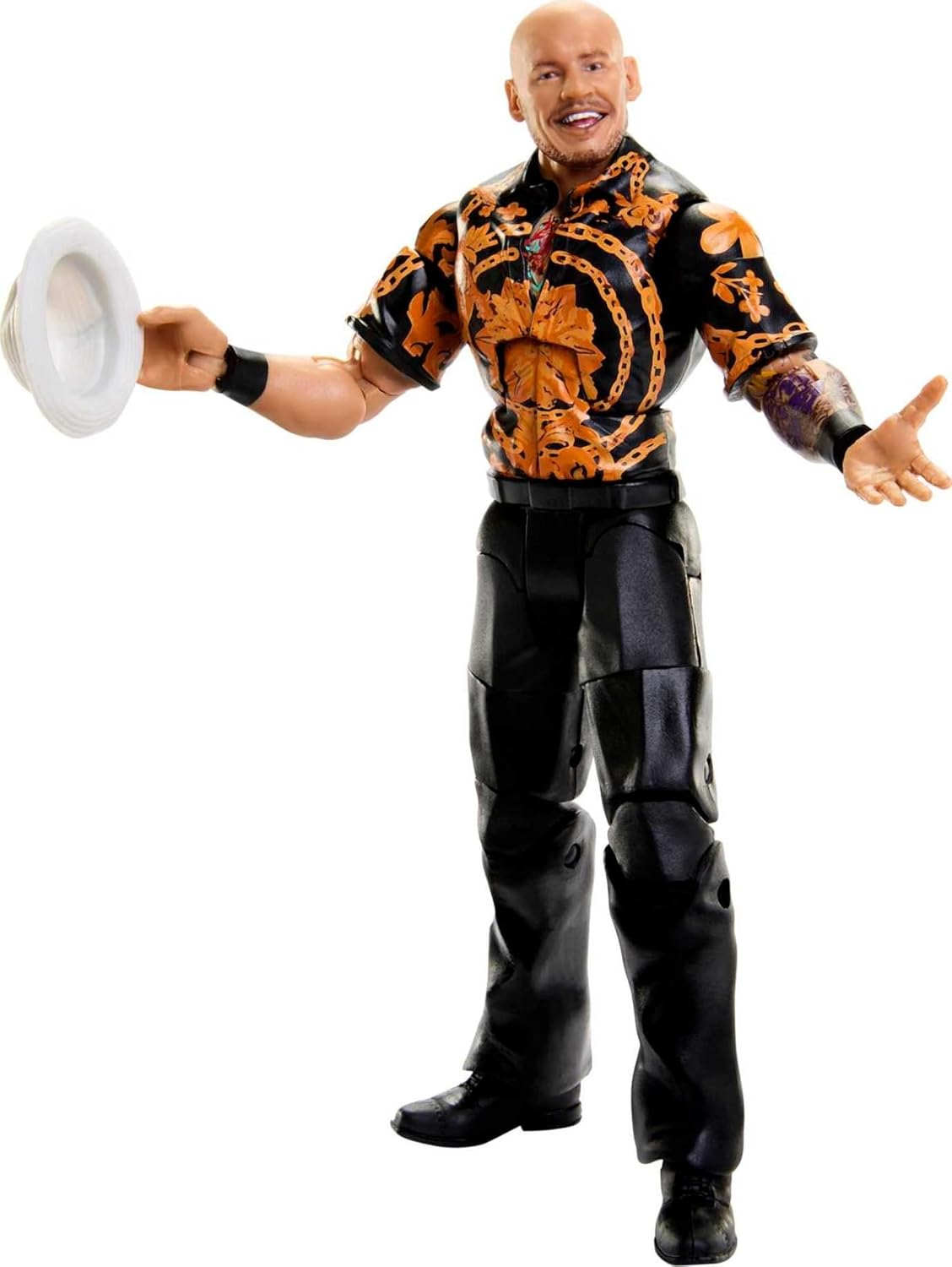 WWE Action Figures, WWE Elite Happy Corbin Figure with Accessories, Collectible Gifts