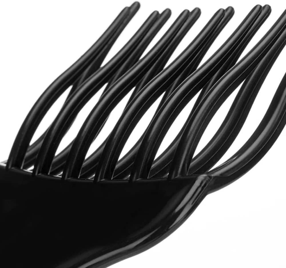 CENPEK 10 Pcs Afro Comb for Curly Hair - Plastic Wide Hair Pick Comb Set for Styling, Detangling, and Hair Care, Double Fist Pick Comb for Afro, Curly, and Wavy Hair image number 1