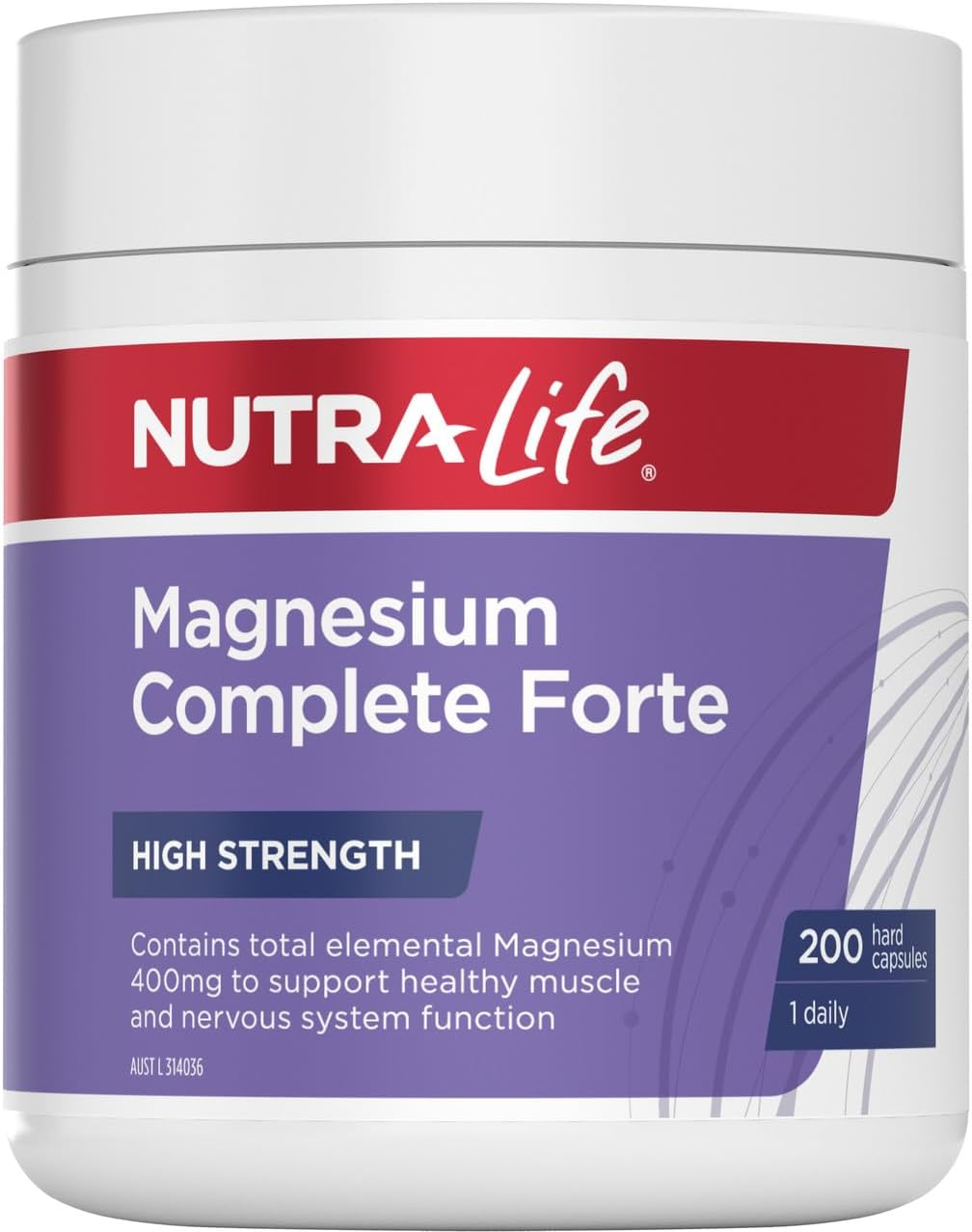 Nutralife Magnesium Forte Daily Cap X 200 image number 1