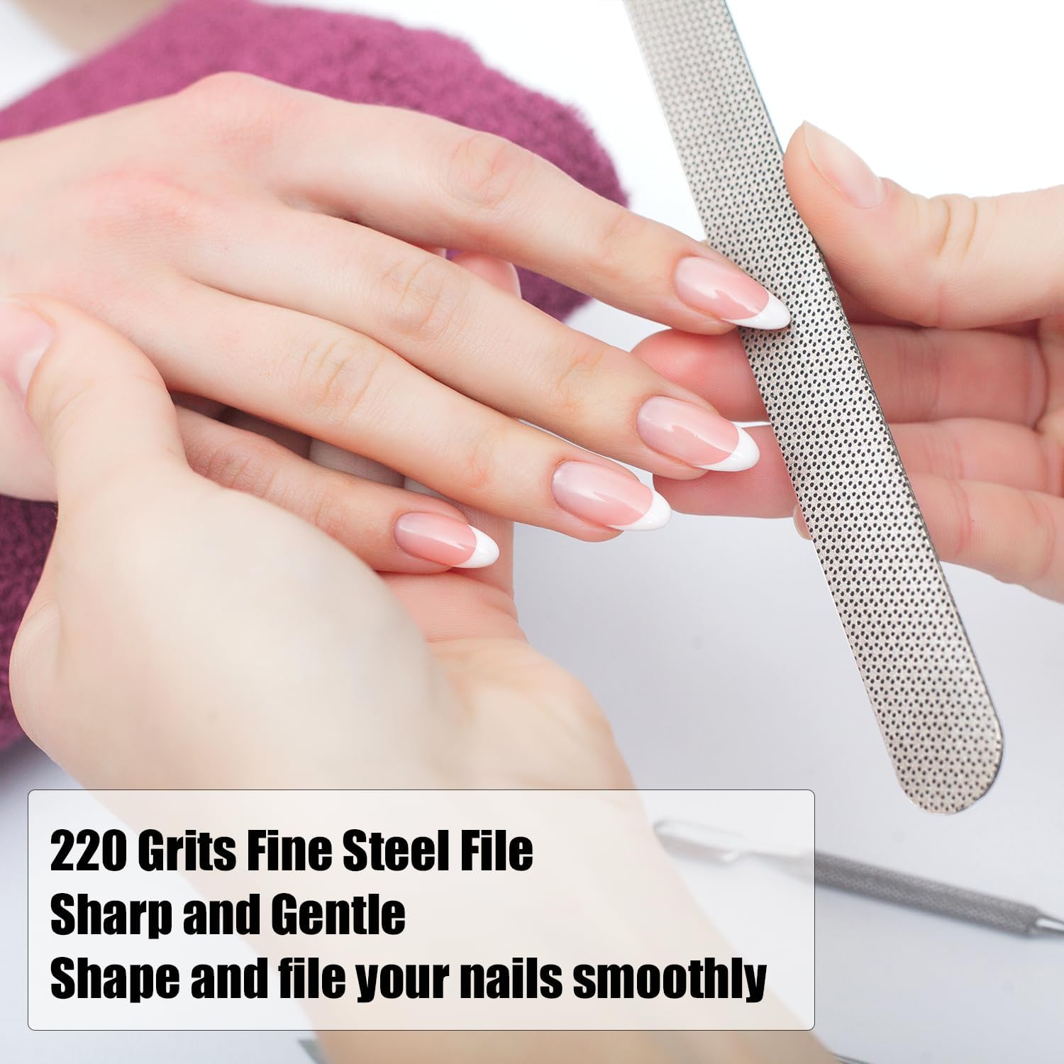 Long Lasting Nail File and Buffer Set, Rose Red Powder&hellip; image number 4