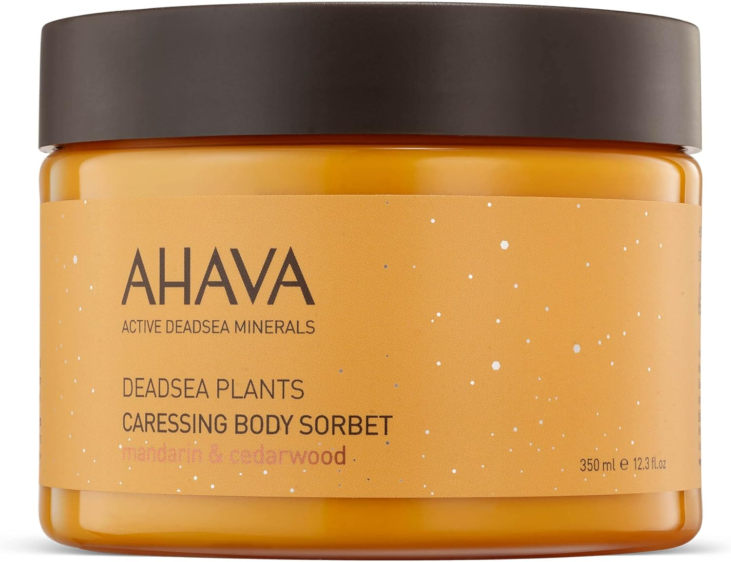 AHAVA Dead Sea Plants Caressing Body Sorbet, Mandarin & Cedarwood - Hydrate & Refreshes Skin, Enhances Suppleness, Envelops in Energizing Sensation, with Osmoter, Bisabolol, Vitamin B5 & E, 11.8 Fl.Oz image number 1