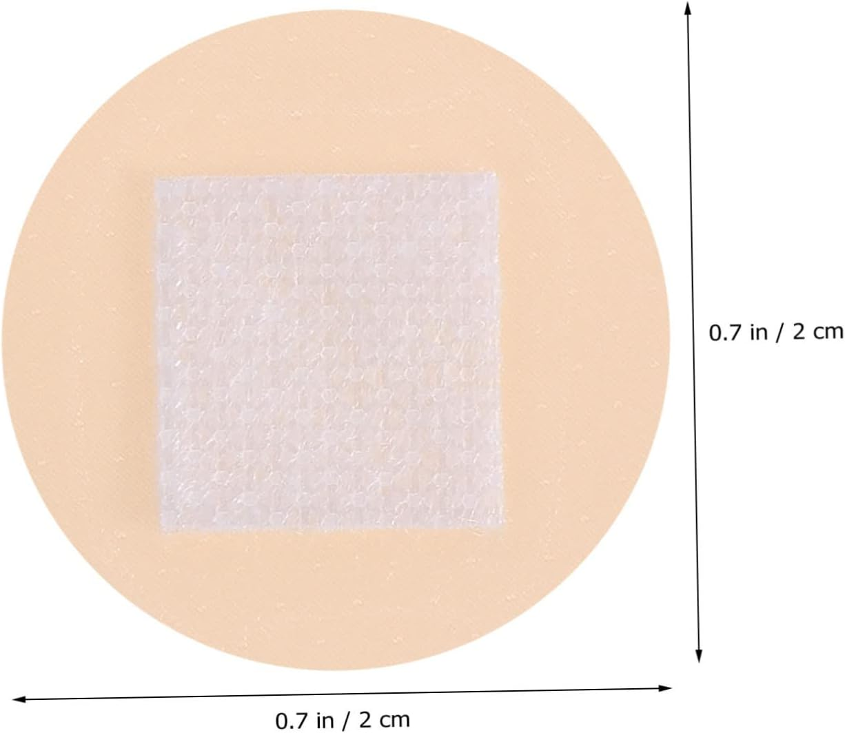 Gatuida round 100Pcs Tape Fabric Bandages Hemostasis Adhesive Plaster Adhesive Waterproof Sacral Adhesive Tape Care image number 2