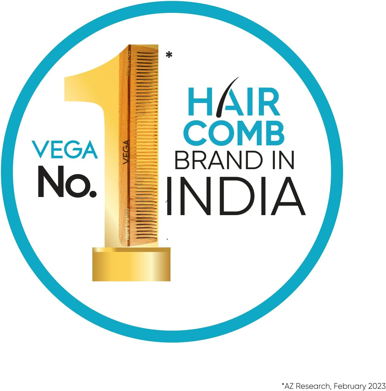 VEGA Shampoo Comb, Pink (Pack of 2) image number 6