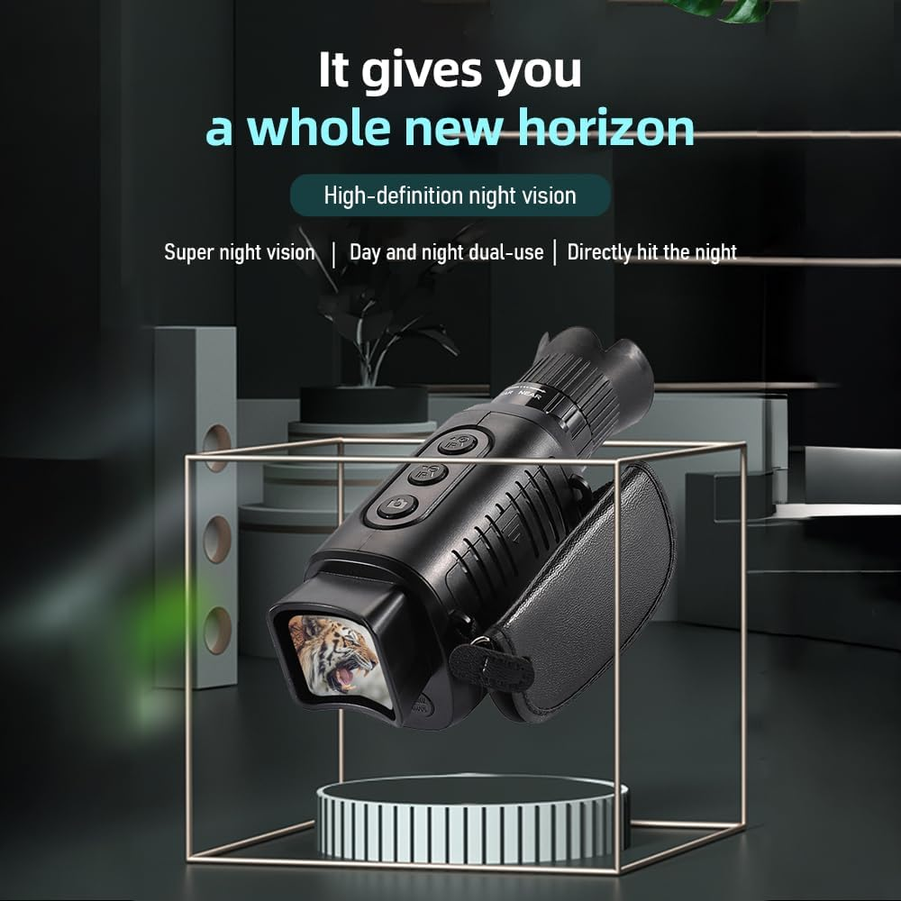 Namolit 2.5K Night Vision Goggles Digital Night Vision Monoculars IP54 Waterproof 10X Digital Zoom Viewing 2624Ft/800M in Dark with 1.54-Inch TFT Screen Support Image Video Recording for Bird image number 6