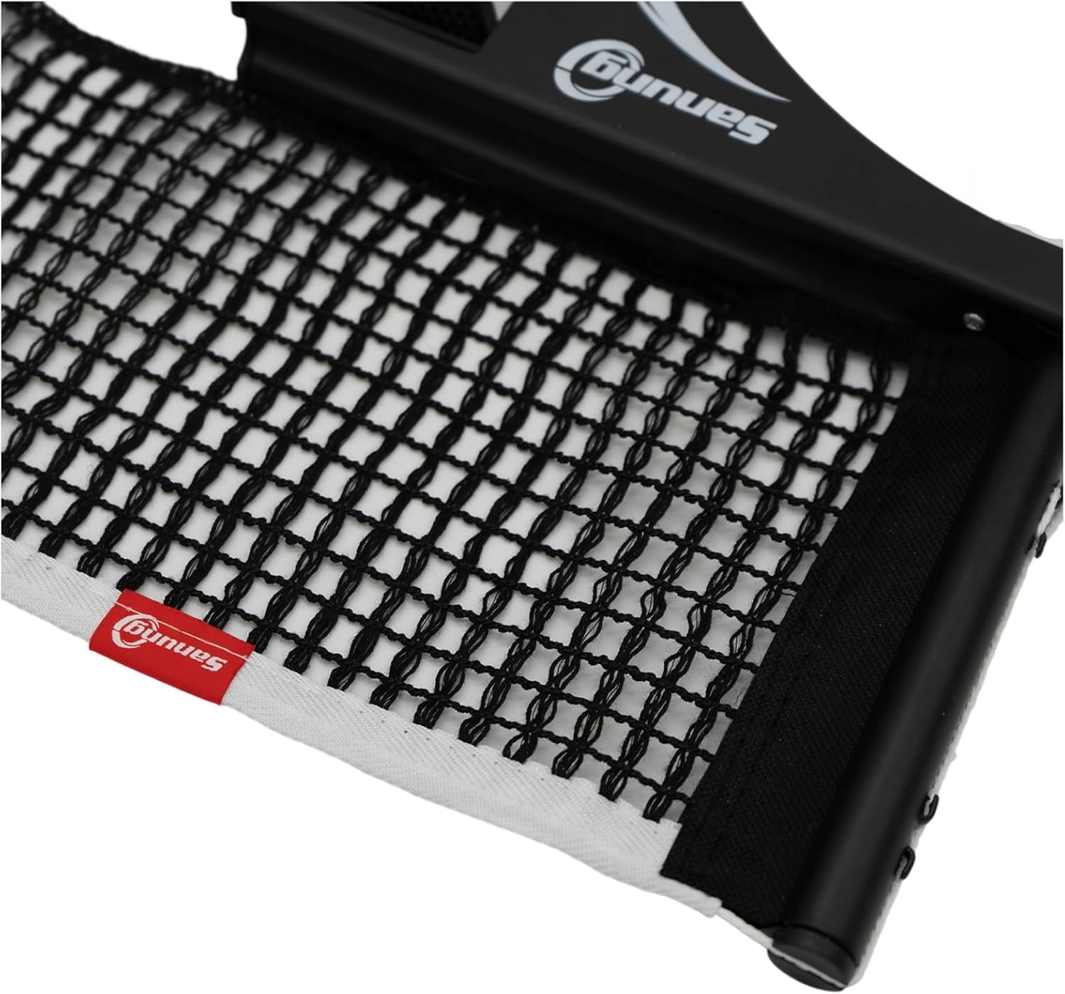 Sanung Table Tennis Net,C-Y2 Portable Ping Pong Table Thicken Replacement Net Impact Resistant for Any Standard Size Table,Black image number 2