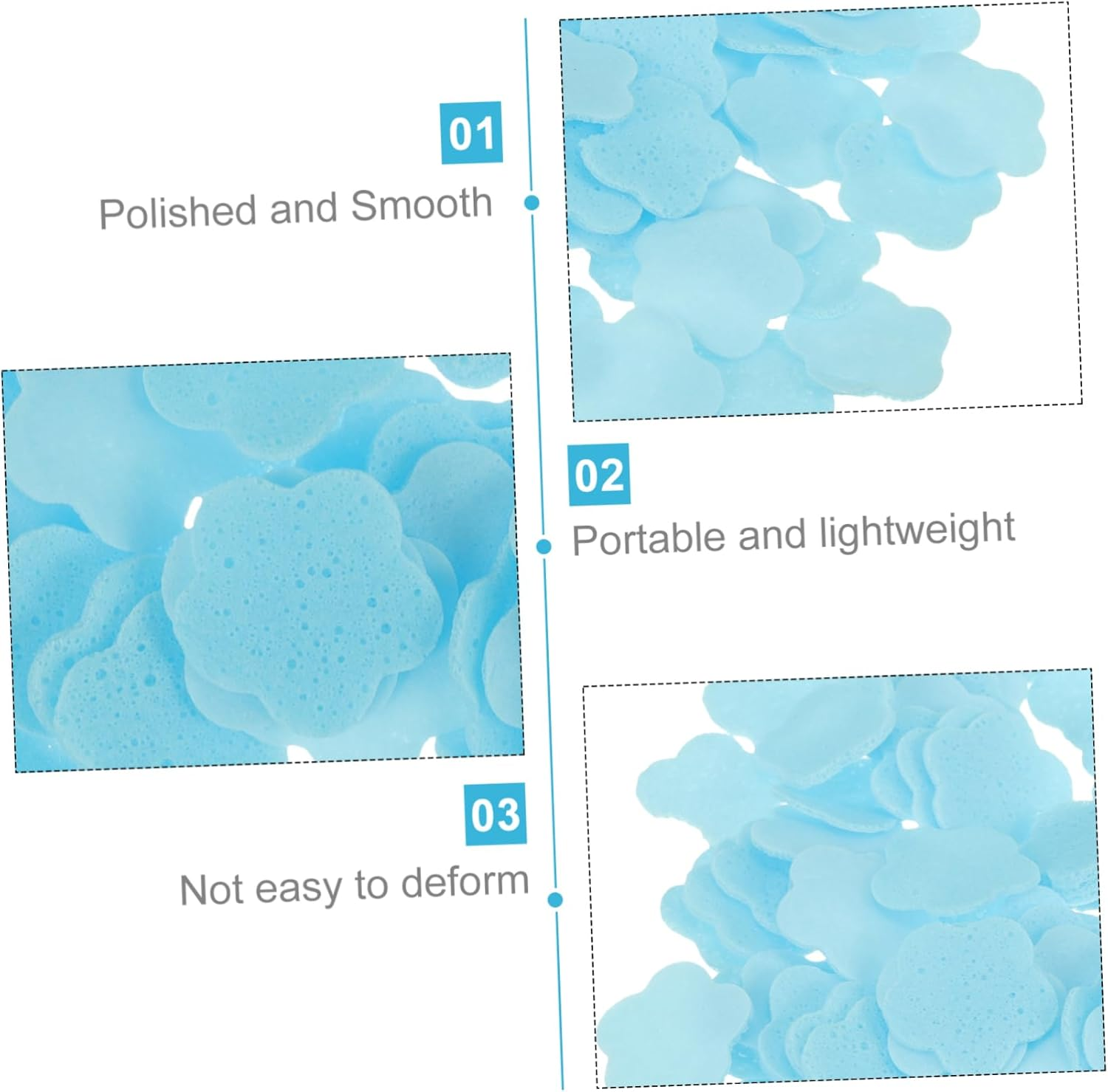 Travel Soap Sheets Portable Hand Wash Soap Box for Boys and Girls and Students image number 3