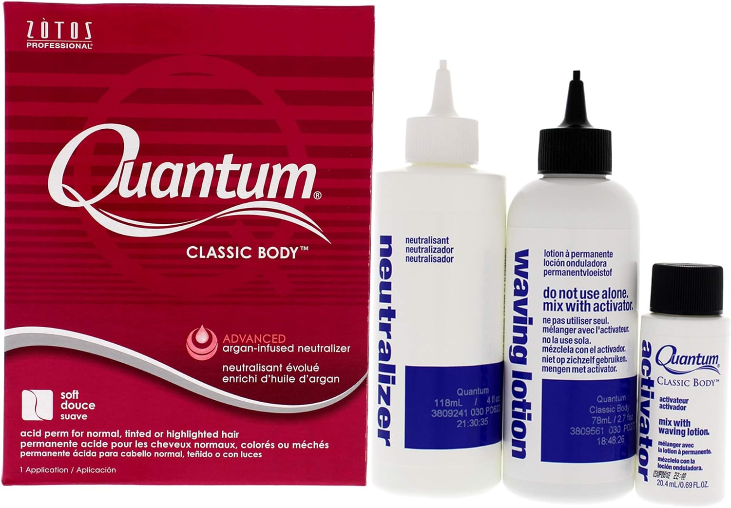 Quantum Classic Body Acid Perm Treatment Kit image number 3