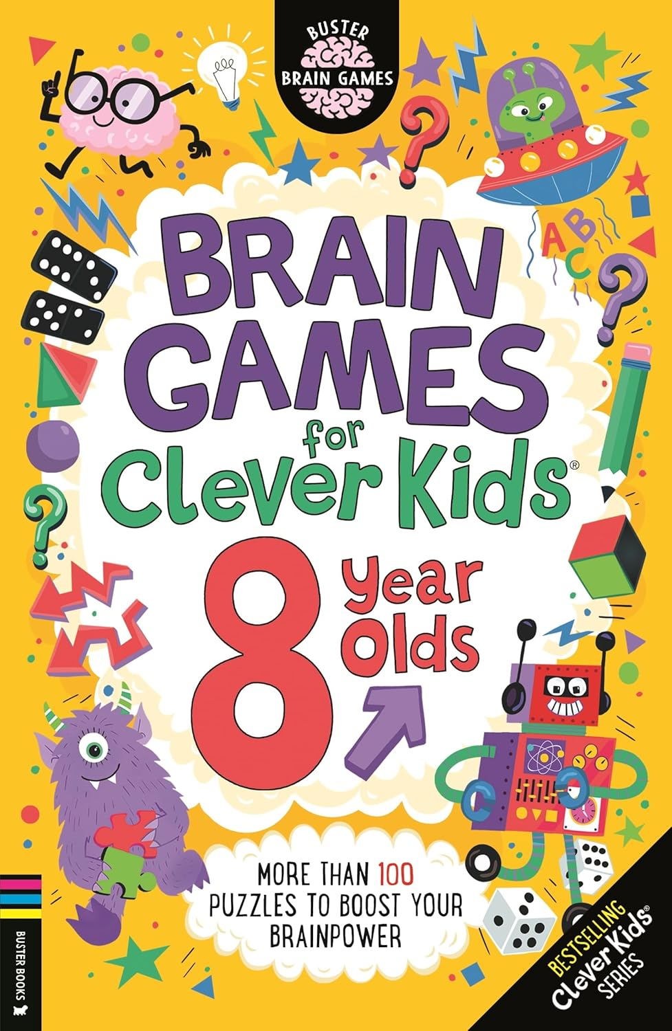 Brain Games for Clever Kids&reg; 8 Year Olds: More than 100 Puzzles to Boost Your Brainpower (Volume 26) image number 1
