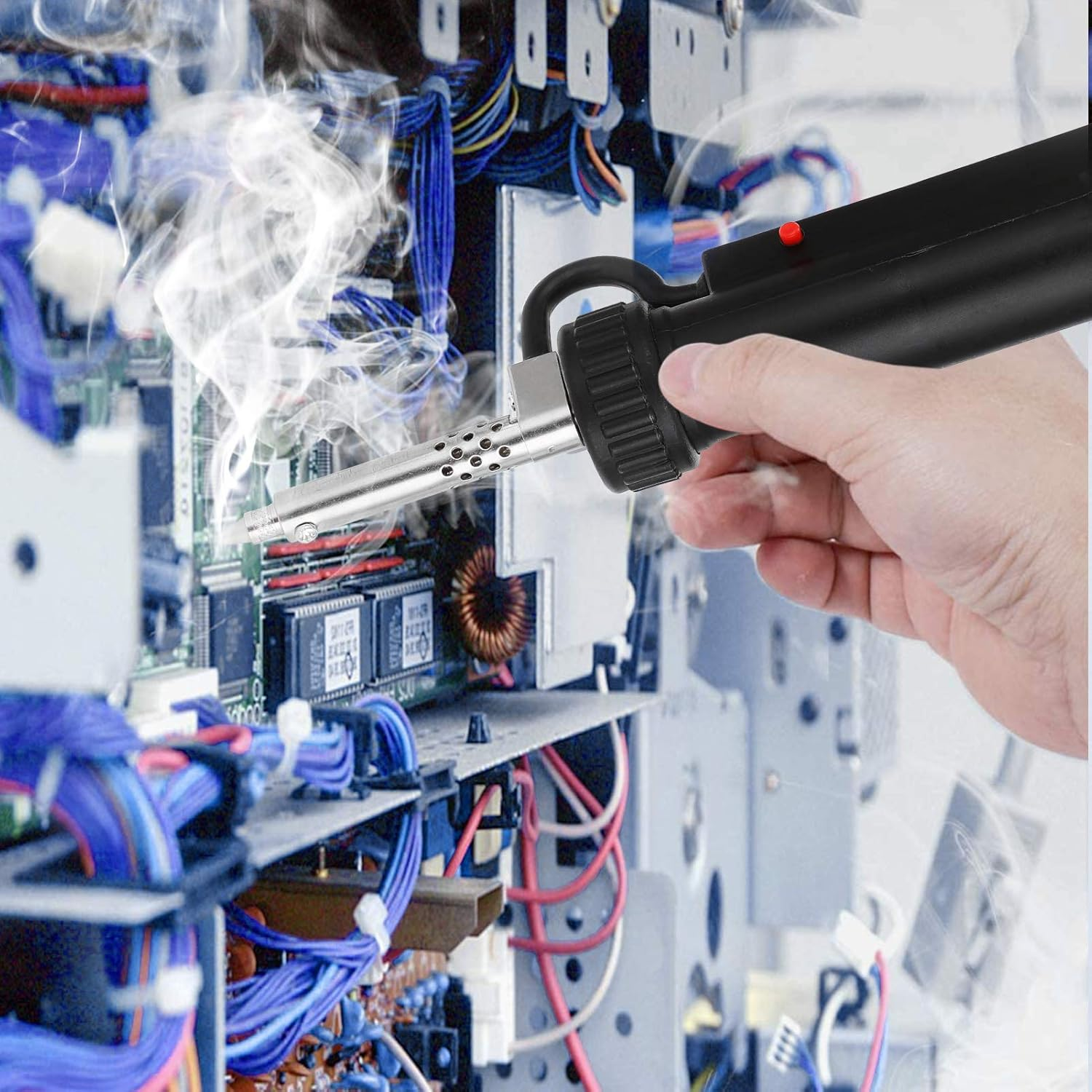 WEYTOLL Electric Desoldering Pump - Gun Style, 30W, Corded Electric, Suitable for Thick Films & Large Components image number 4