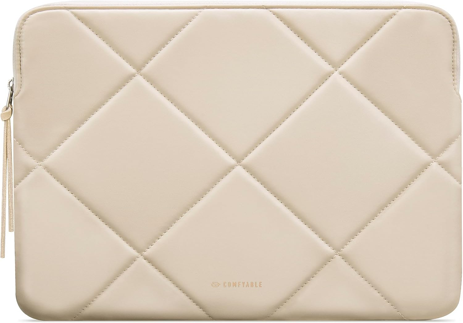 Comfyable Slim Protective Laptop Sleeve 13-13.3 Inch Compatible with 13 Inch Macbook Pro & Macbook Air, PU Leather Bag Waterproof Cover Notebook Computer Case for Mac, Chocolate