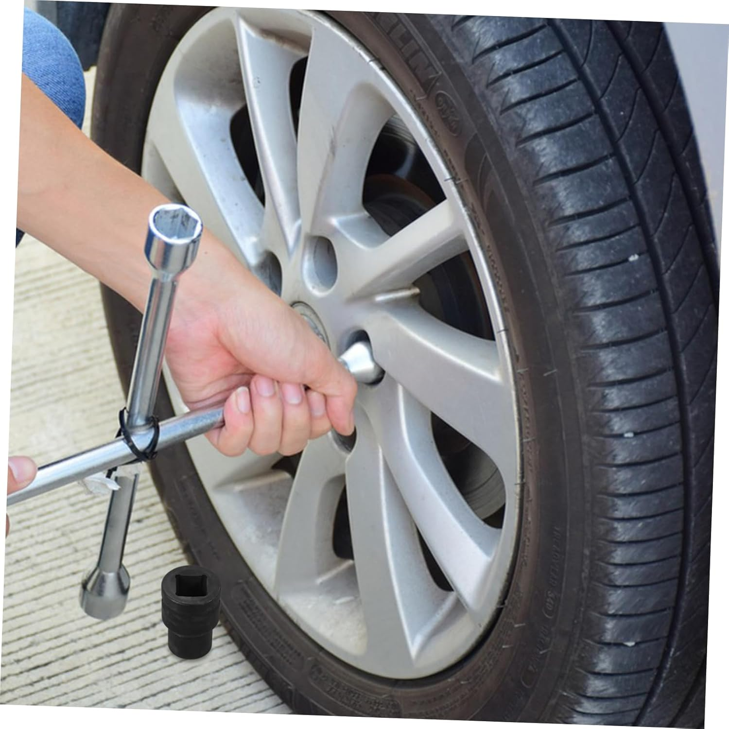 Pneumatic Socket Wrench Drive Impact Socket for Heavy Duty Use for Automotive and Industrial Applications image number 3