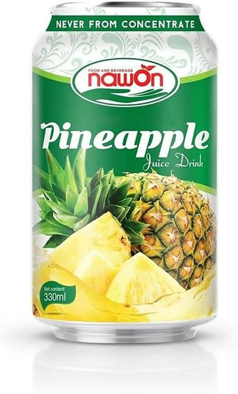 Nawon Pineapple Juice Drink 330Ml 6 Pack