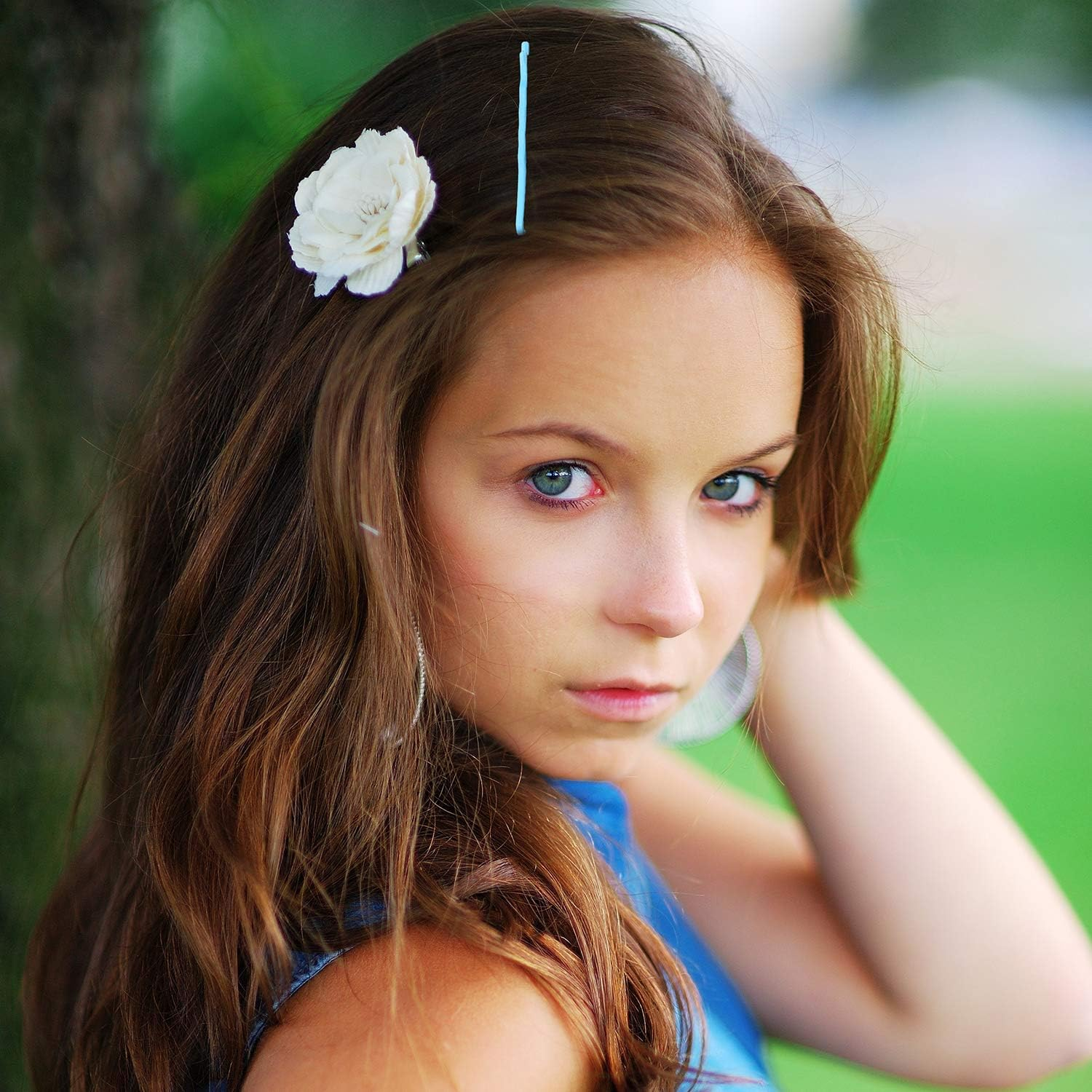 Bememo 100 Pieces Bobby Hair Pins Hair Styling Clips with 1 Storage Box for Girl and Women, 10 Colors image number 4