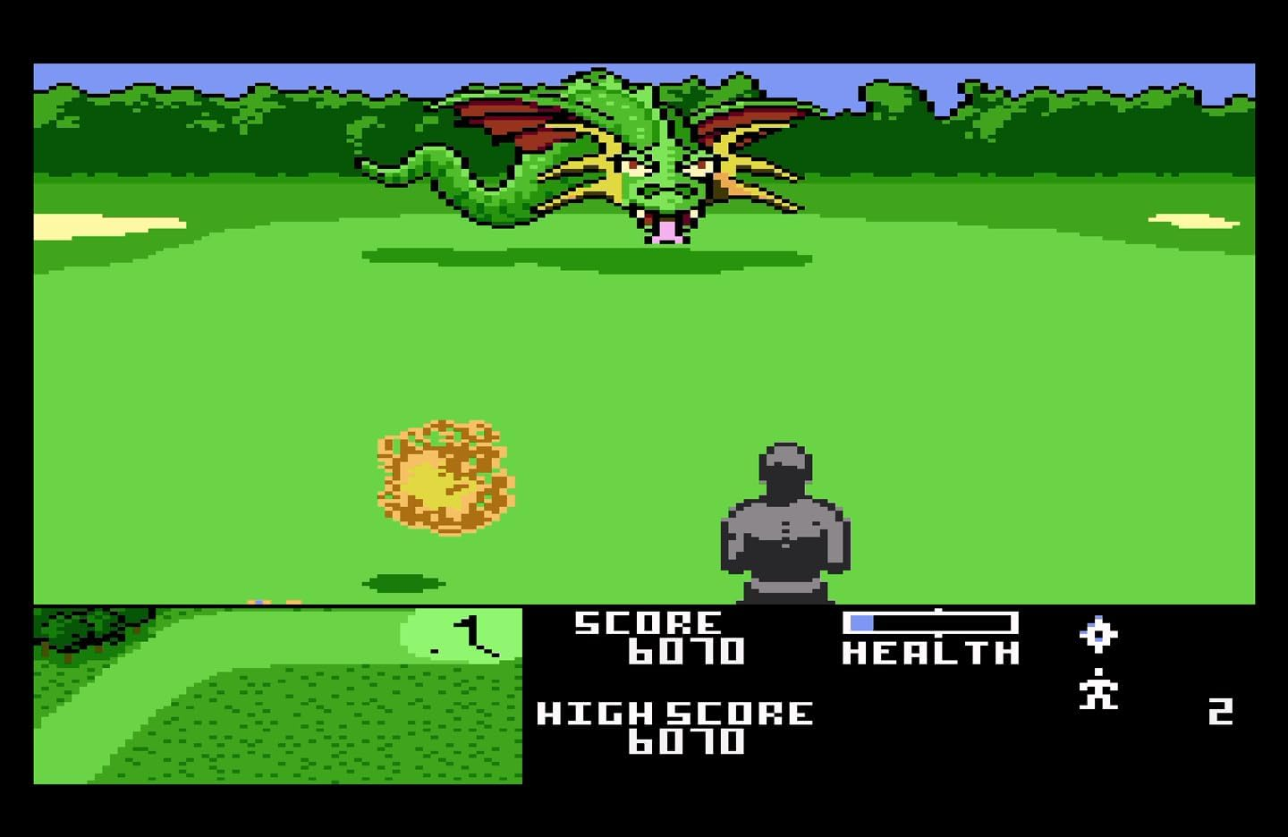 Ninja Golf 7800 image number 2