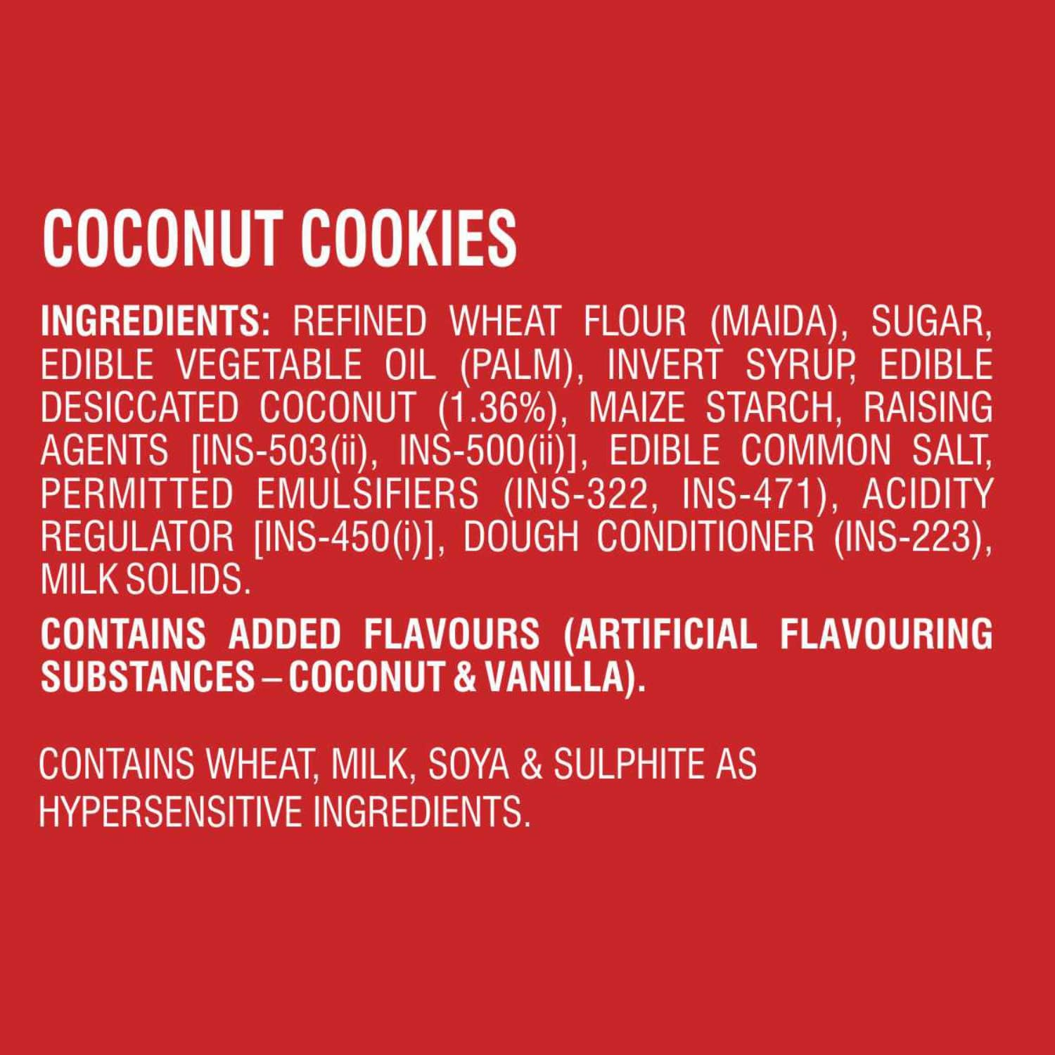 Cremica Coconut Cookies 900 G
