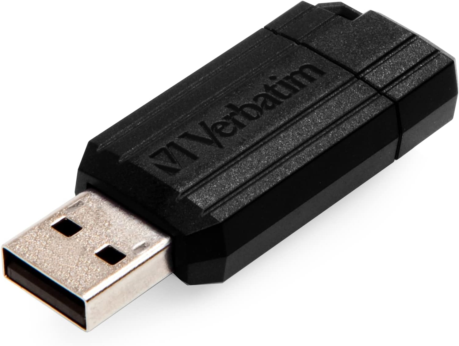 Verbatim Pinstripe USB 2.0 Drive 32GB Black (Microban) image number 2