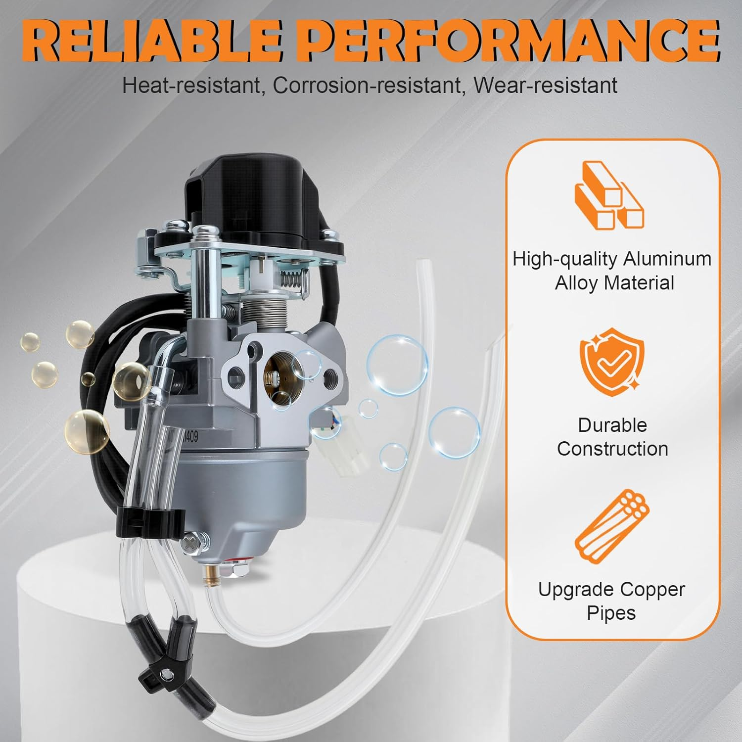 Huayi Carburetor 7DX-E4101-11-00 7DX-E4101-10-00 Compatible with Yamaha EF2000ISC EF2000ISCH EF2000 Engine Generator