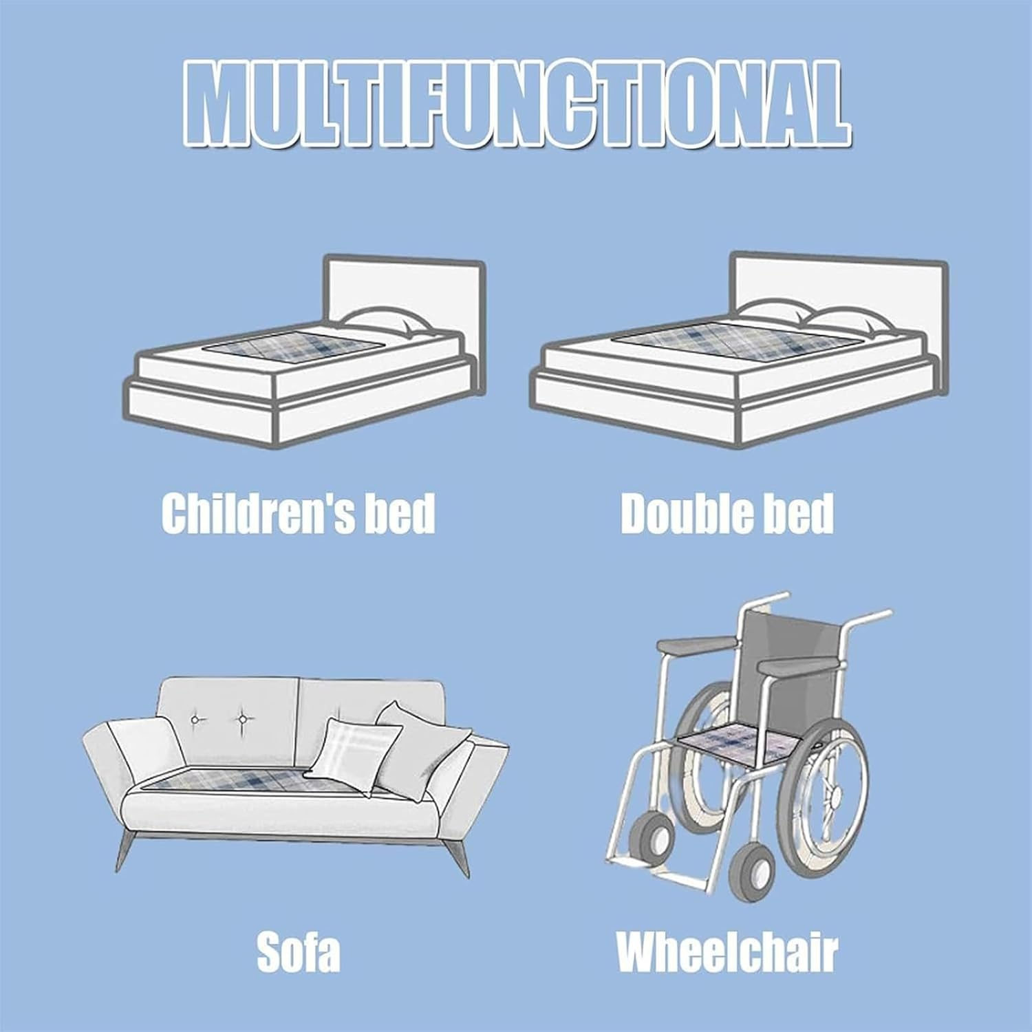 Portable Baby Change Mat, 27.5 * 35.5 Inches Dinosaur Design Waterproof Changing Pad, 2 Pack for Travel and Home Use, Soft and Comfortable Diaper Changing Mat for Newborns and Toddlers image number 6