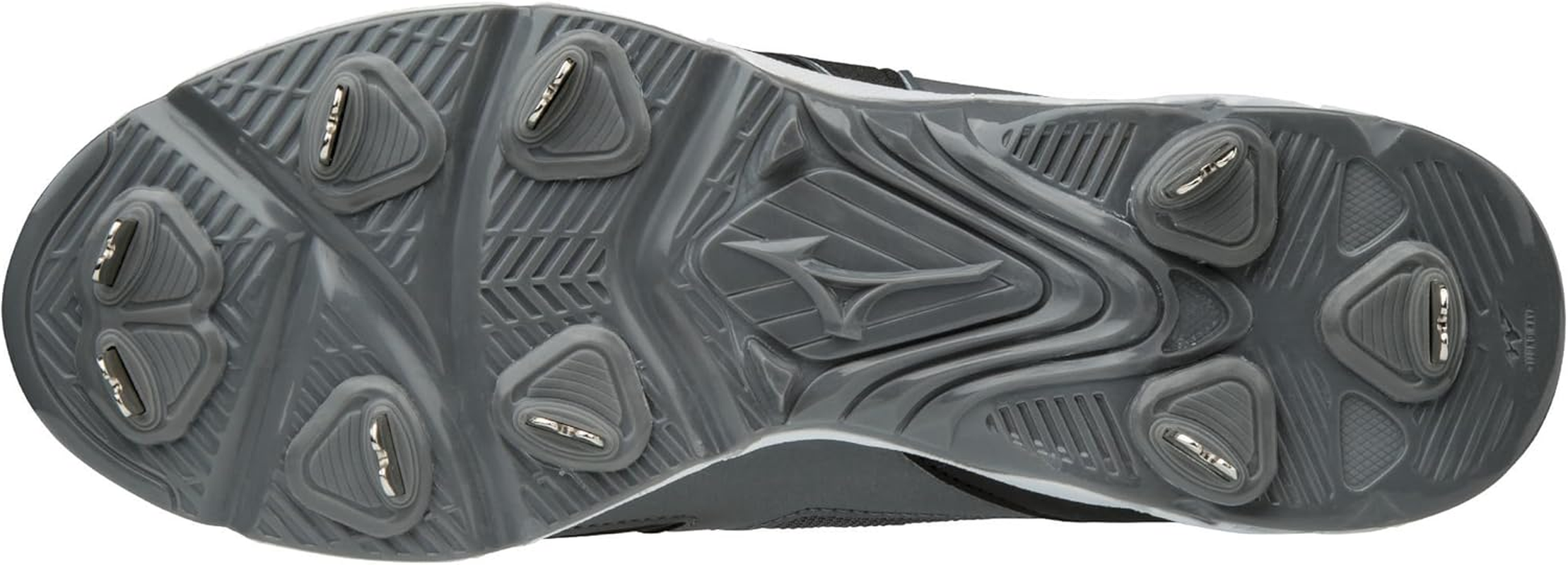 Mizuno Mens 9-Spike Dominant Ic Low Metal Baseball Cleat image number 2