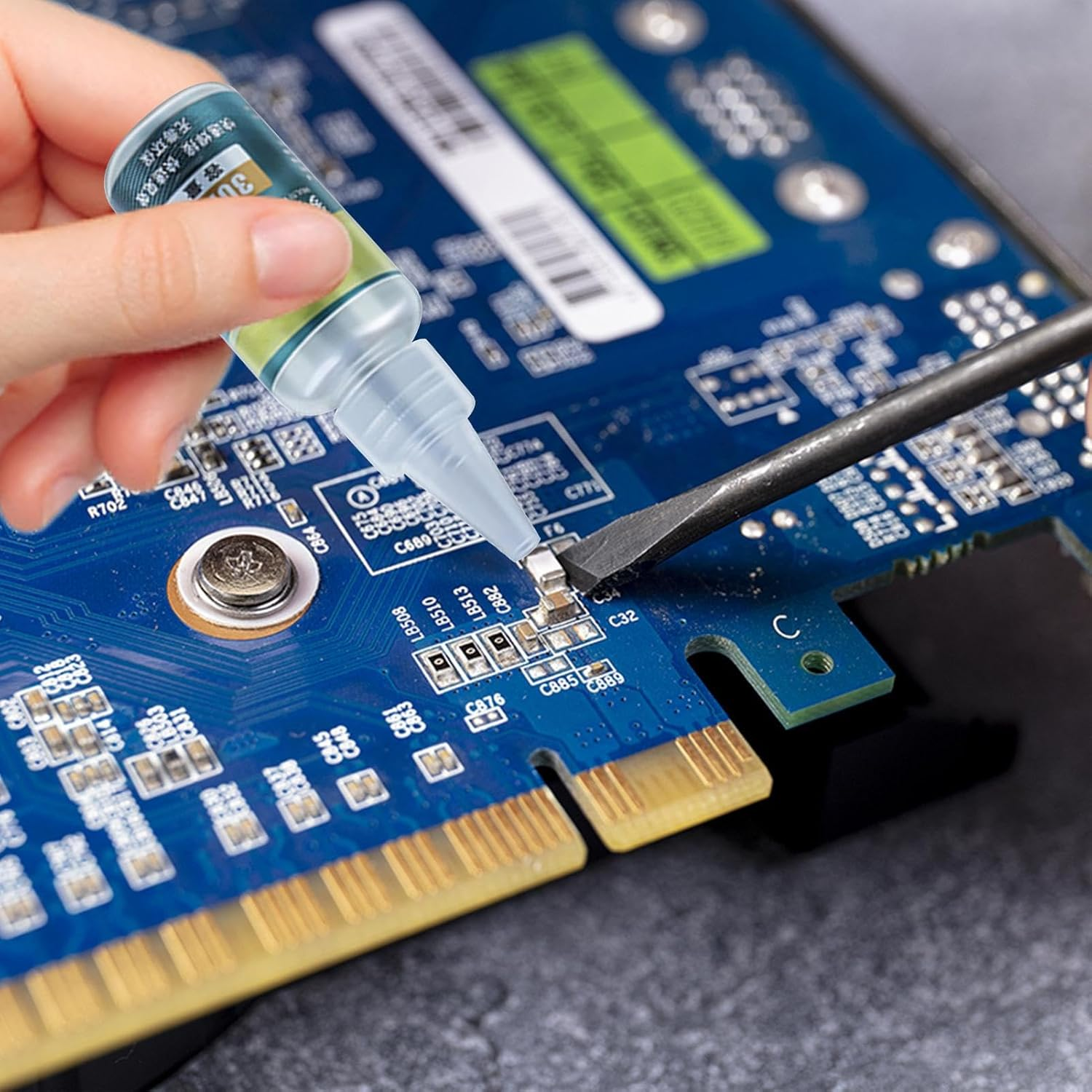 Stainless Steel Flux &ndash; Quick Welding Paste | Multifunctional Acid Solder Liquid | Efficient Removal Enhancer | 30Ml Safe Odorless Formulation | Galvanized Nickel Stainless Soldering image number 5