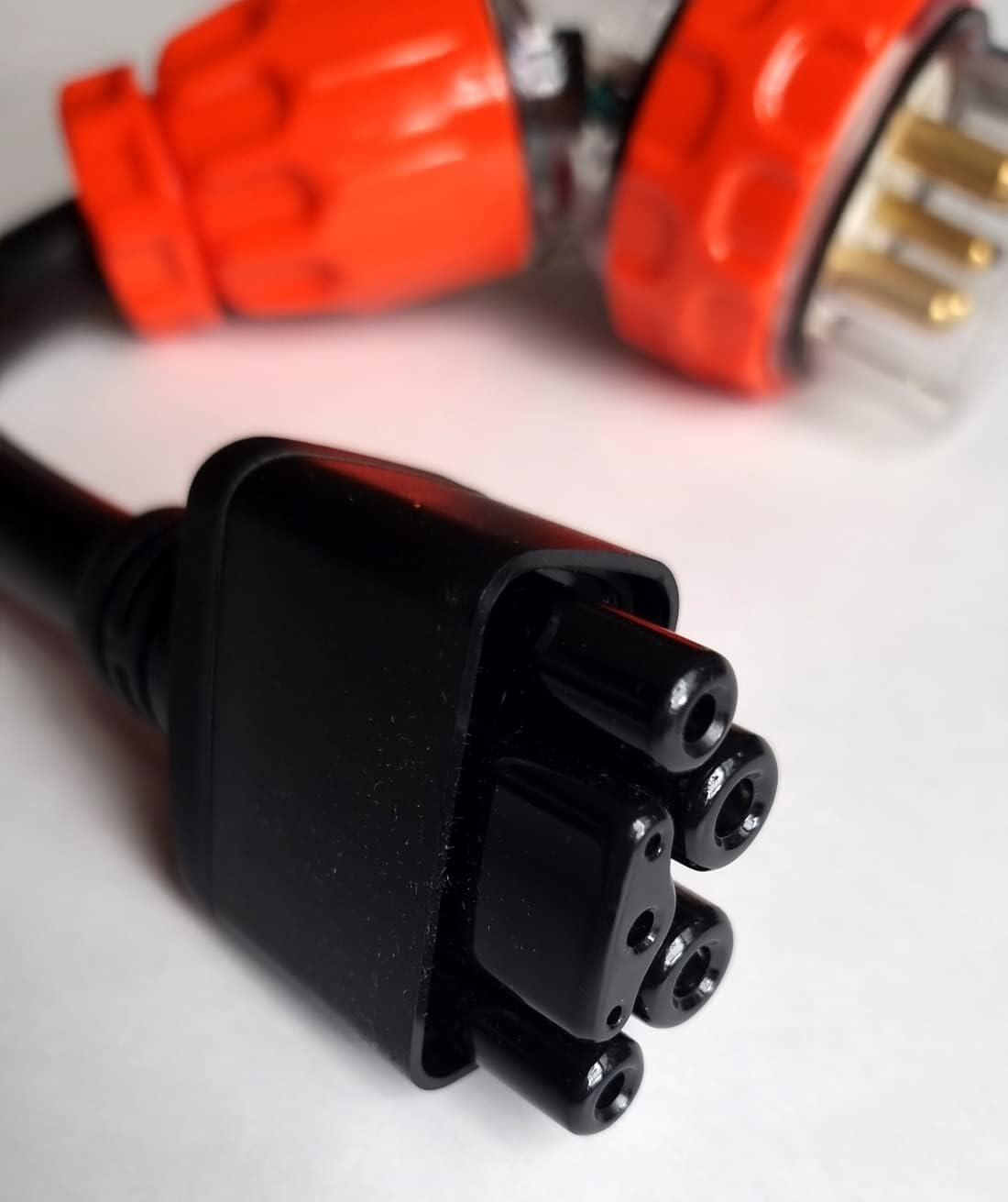 5 Pin 32 Amp Single Phase Adapter for Tesla Gen 2 Universal Mobile Charger UMC image number 1