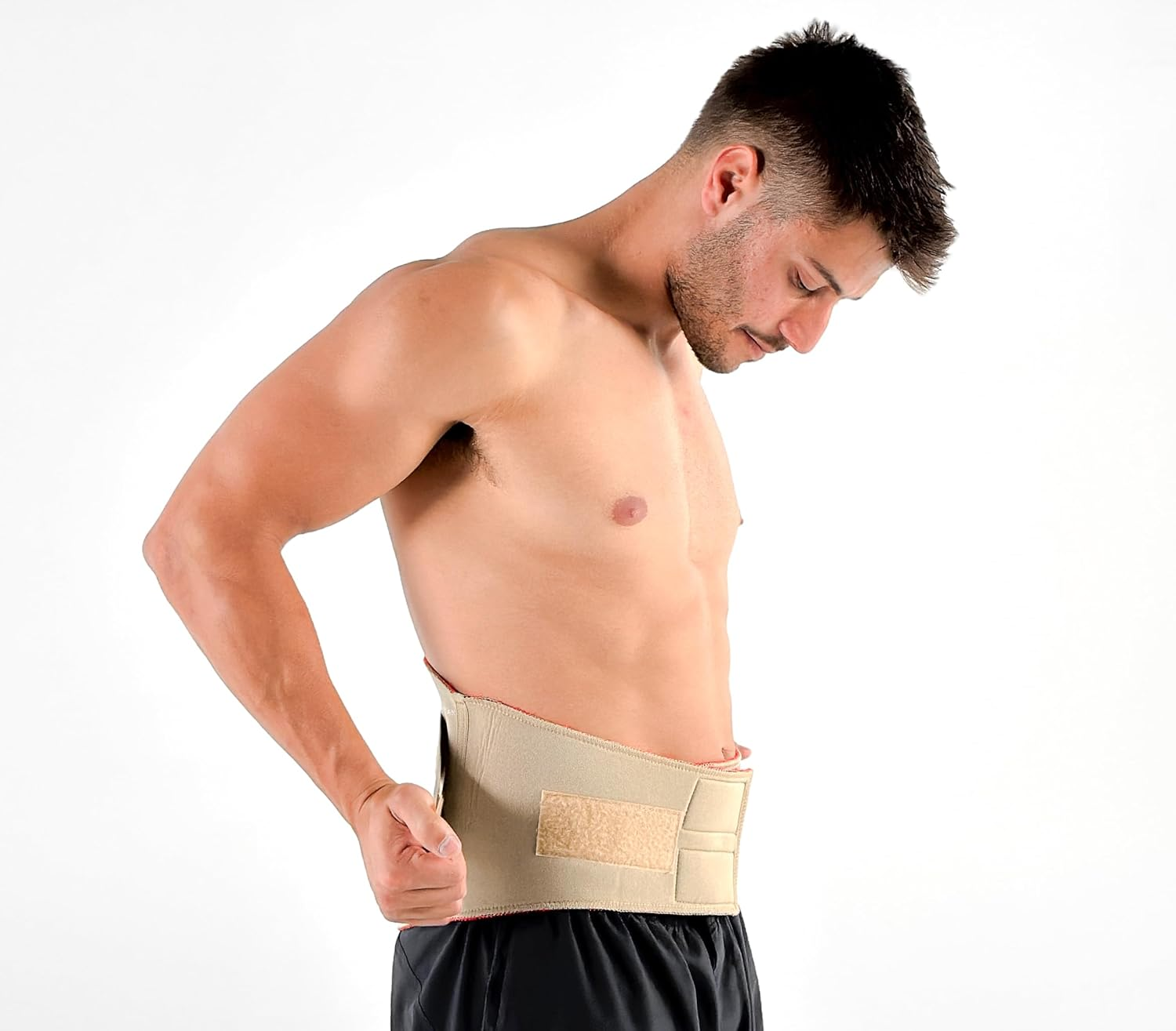 Thermoskin Thermal Adjustable Lumbar Support, Beige, XL image number 4