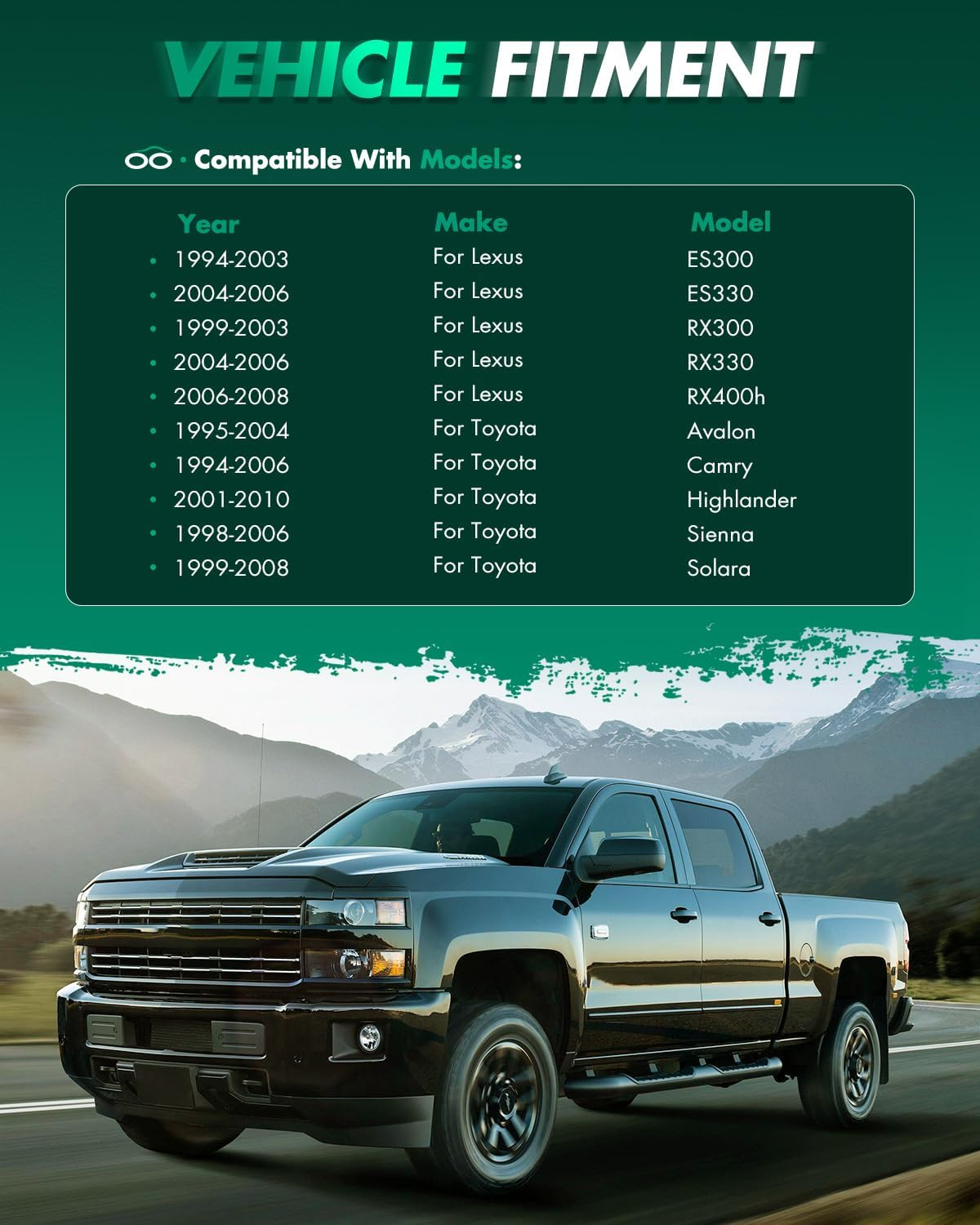 SCITOO 1340820010 Harmonic Balancer Crankshaft Pulley Fits 2004-2006 for Lexus ES330 RX330 2001-2007 for Toyota Highlander image number 4