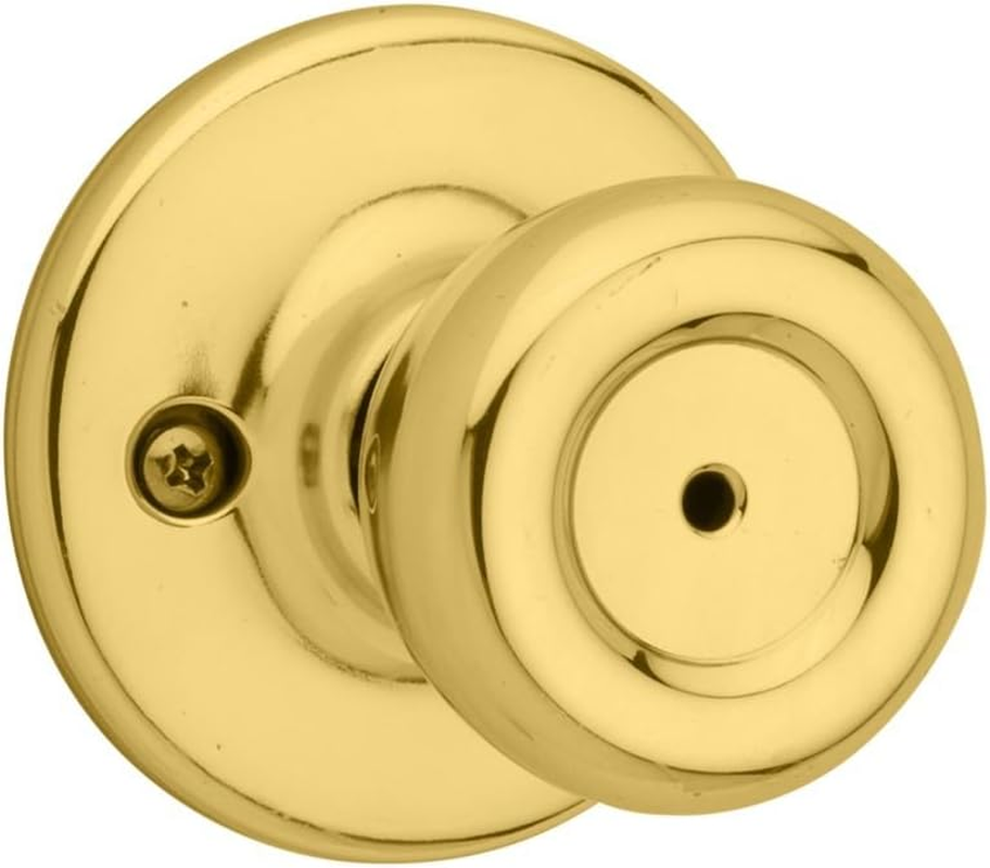 Kwikset 93001-927 Tylo Privacy Bed/Bath Knob in Satin Chrome