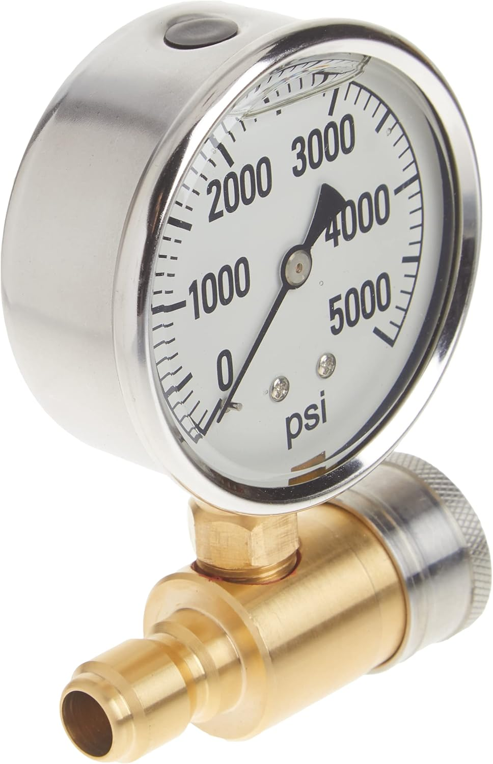 Northstar Pressure Washer Pressure Gauge - 5000 PSI, 3/8In. Fitting image number 3