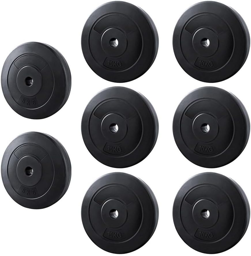 Everfit 70Kg Barbell Weight Plates Standard Home Gym Press Fitness Exercise image number 3