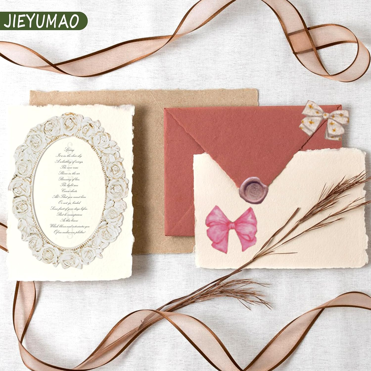 JIEYUMAO Scrapbooking Lace Frames, 70Pcs Vintage Cutout Lace Scrapbook Paper, Scrapbook Paper Lace Cutouts with Tweezers, Multicolor Window Frame Decorative Paper for DIY Crafts Making image number 2