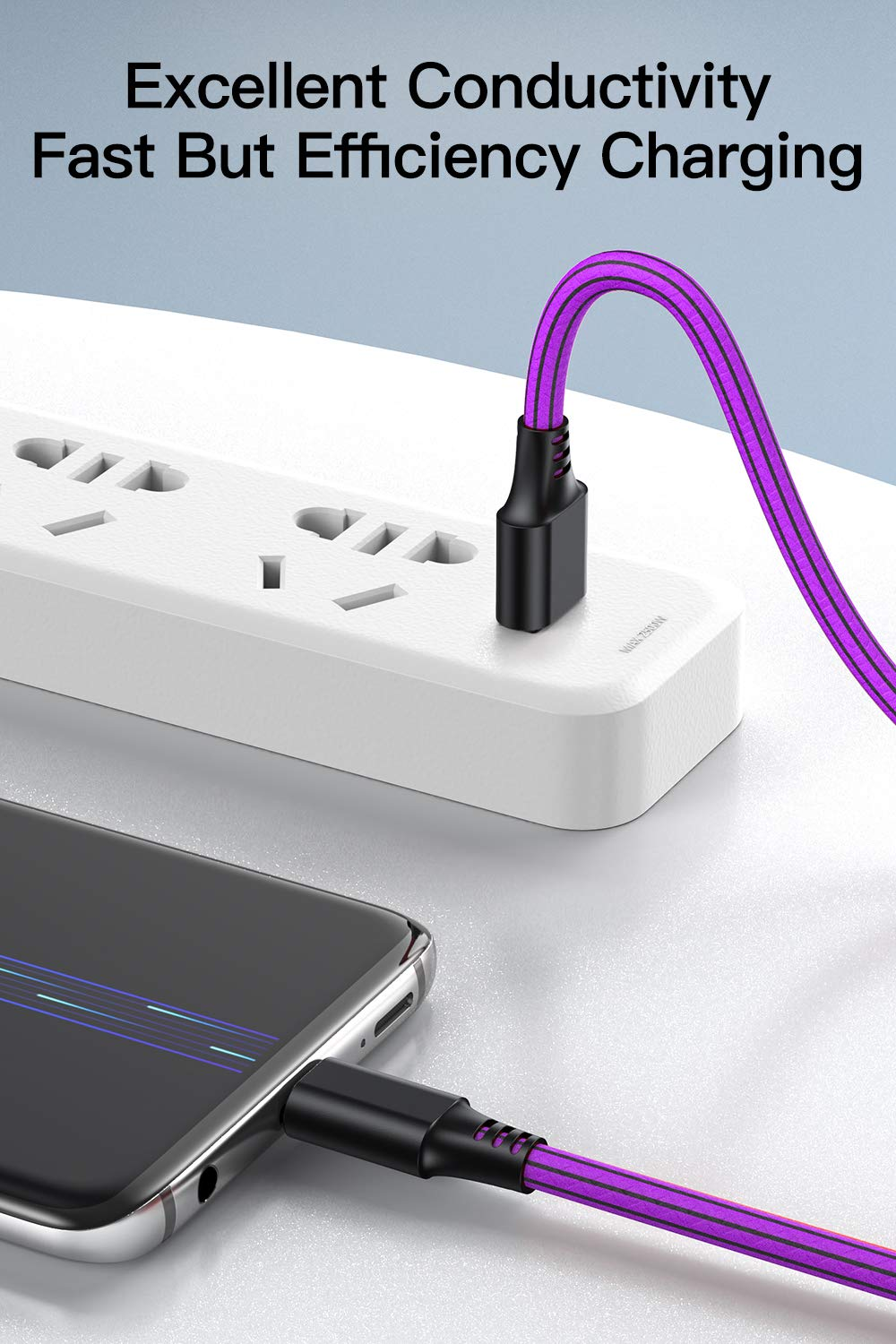 Phone Charger 5 Pack 2M(6Ft) Cable Phone Charging Syncing Cord Charger Cable Compatible for Phone 14 13 12 11 Pro Max XR XS Max X 10 8 7 6 SE, Pad More image number 4