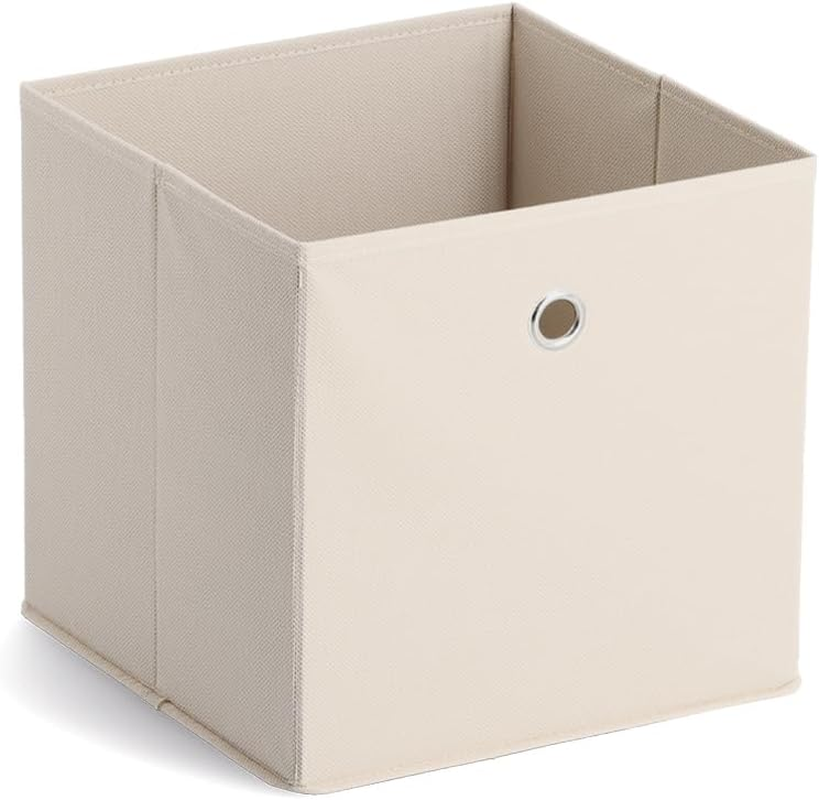 Zeller 14130 Storage Box Non-Woven Material L 28 X W 28 X H 28 Cm Grey