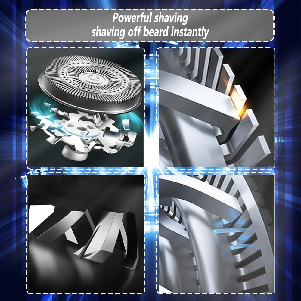 Mens Travel Mini Portable Electric Shaver,Usb Charging Men Razor,Upgraded Version with Digital Battery Display,Compact and Portable, Suitable for Office, Business, and Travel Use, Making Confident Smiles Everywhere image number 3