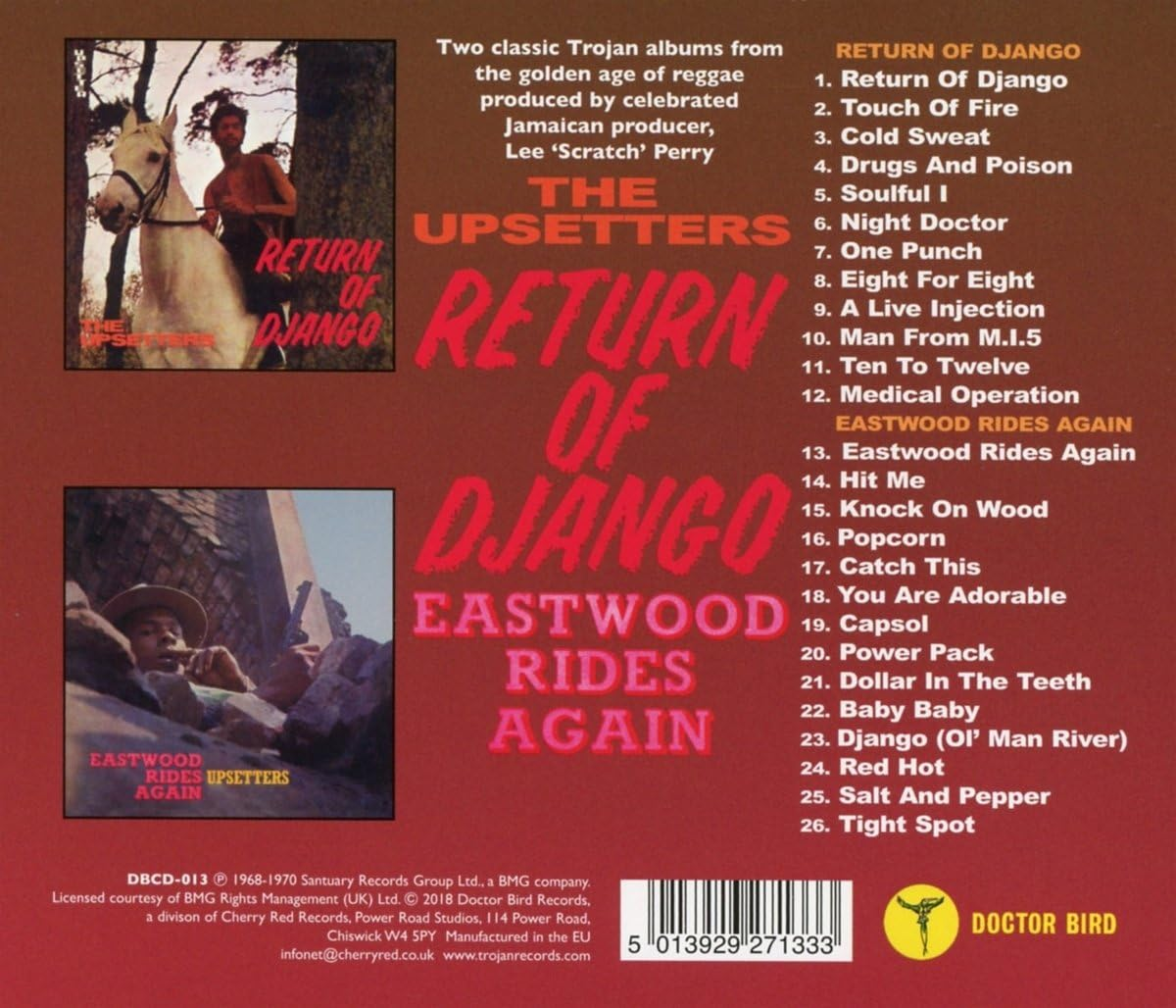 Return of Django / Eastwood Rides Again - 2 Albums on 1CD image number 1