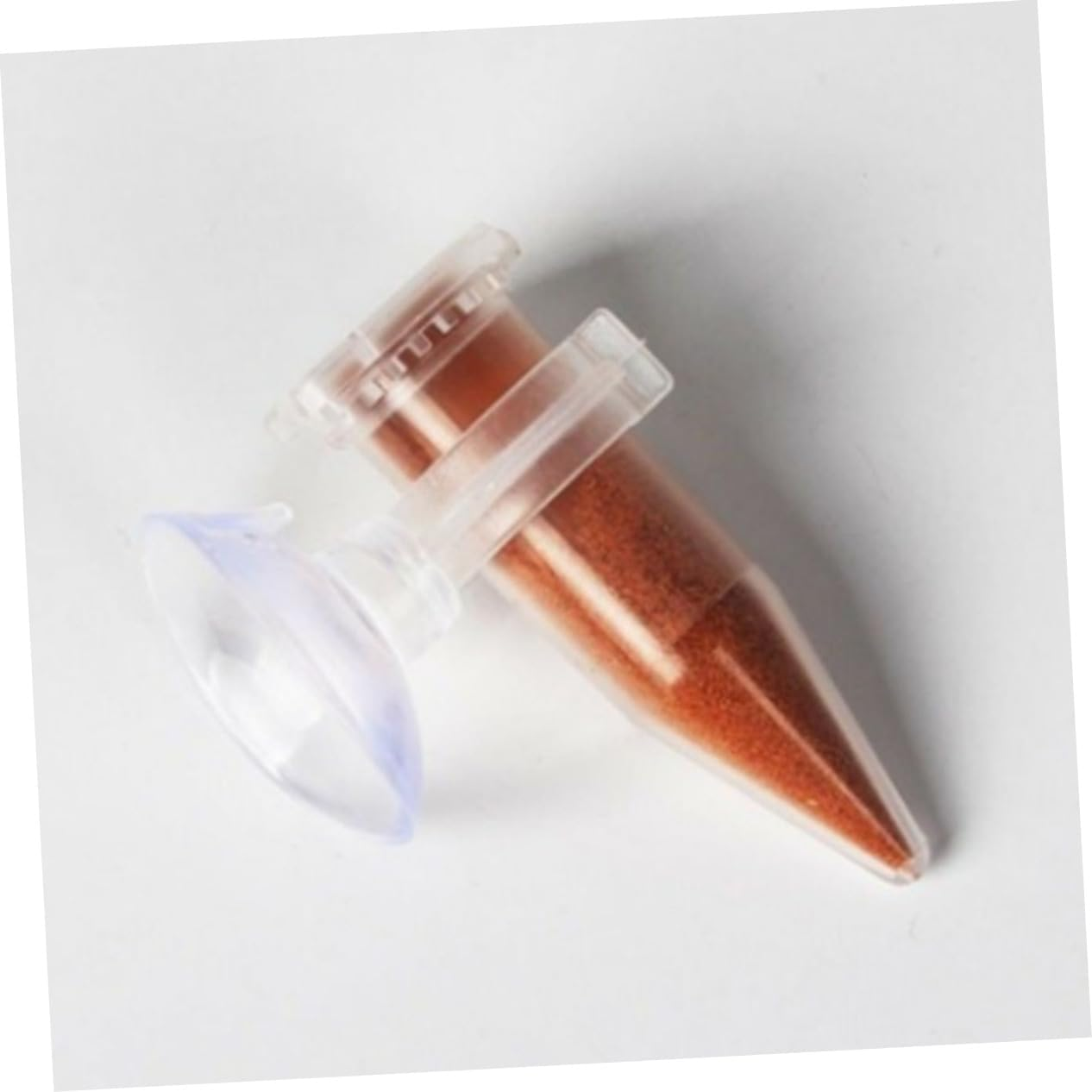 BELLIFFY 6Pcs Shrimp Feeder Tube with Suction Cups, Plastic Automatic Fish Tank Feeder for Brine Shrimp Hatchery, Mini Aquarium Feeding Tool for Small Fish and Aquatic Pets image number 3