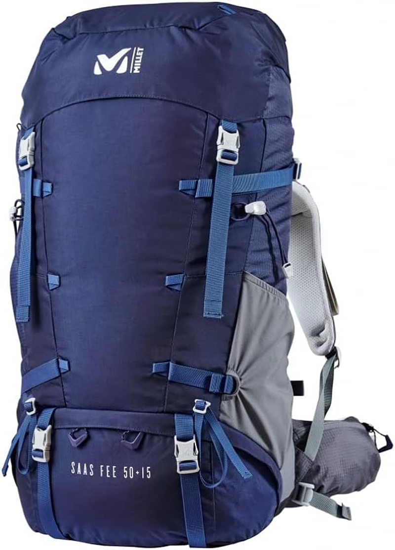 Millet SAAS FEE 50+15 LD MIS0732 Women'S Mountain Climbing Backpack, Blue S (Back Length 16.9 Inches (43 Cm), Blue, S(背面長43Cm) image number 3
