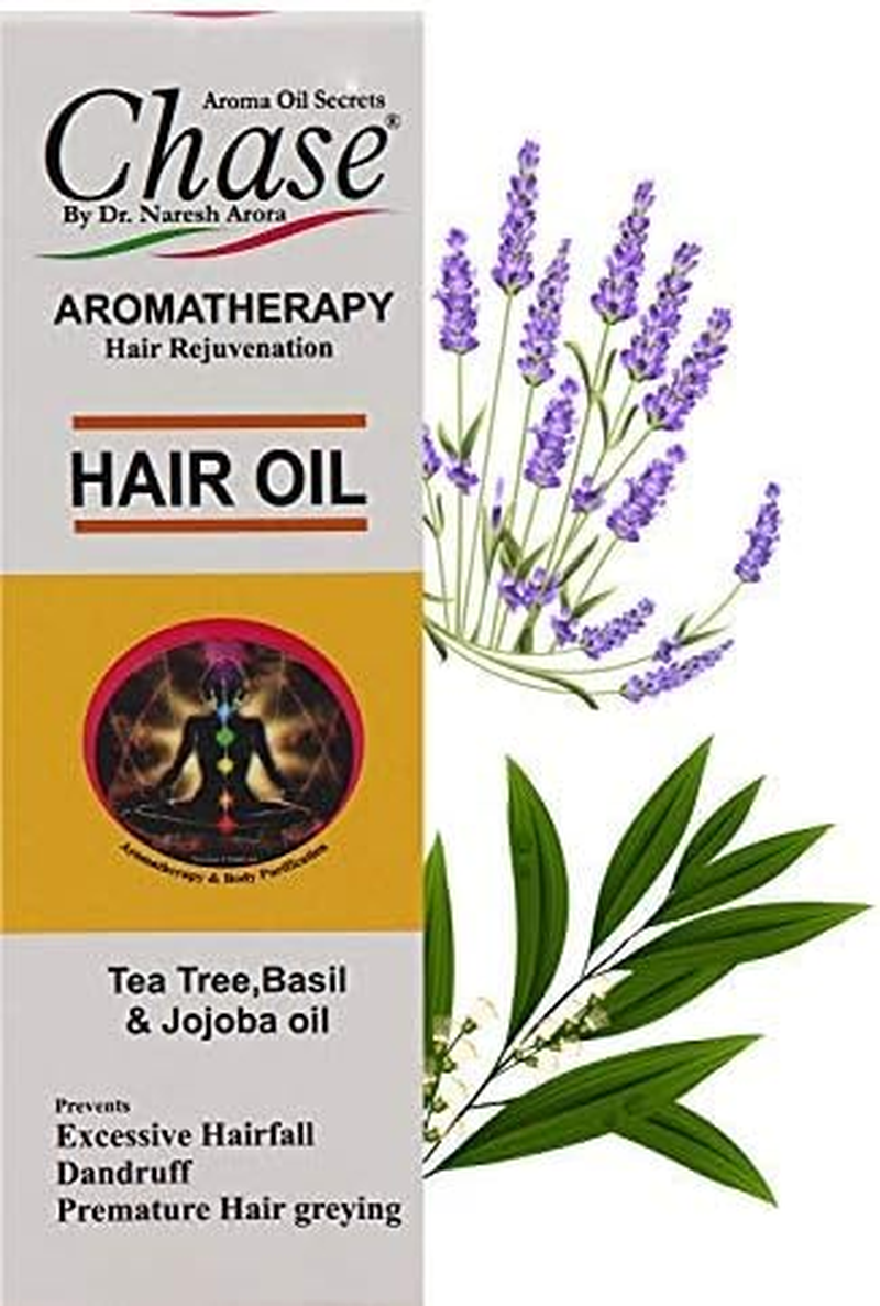 Chase Lavender Tea Tree and Basil Hair Growth and anti Dandruff Hair Oil for Men and Women image number 3