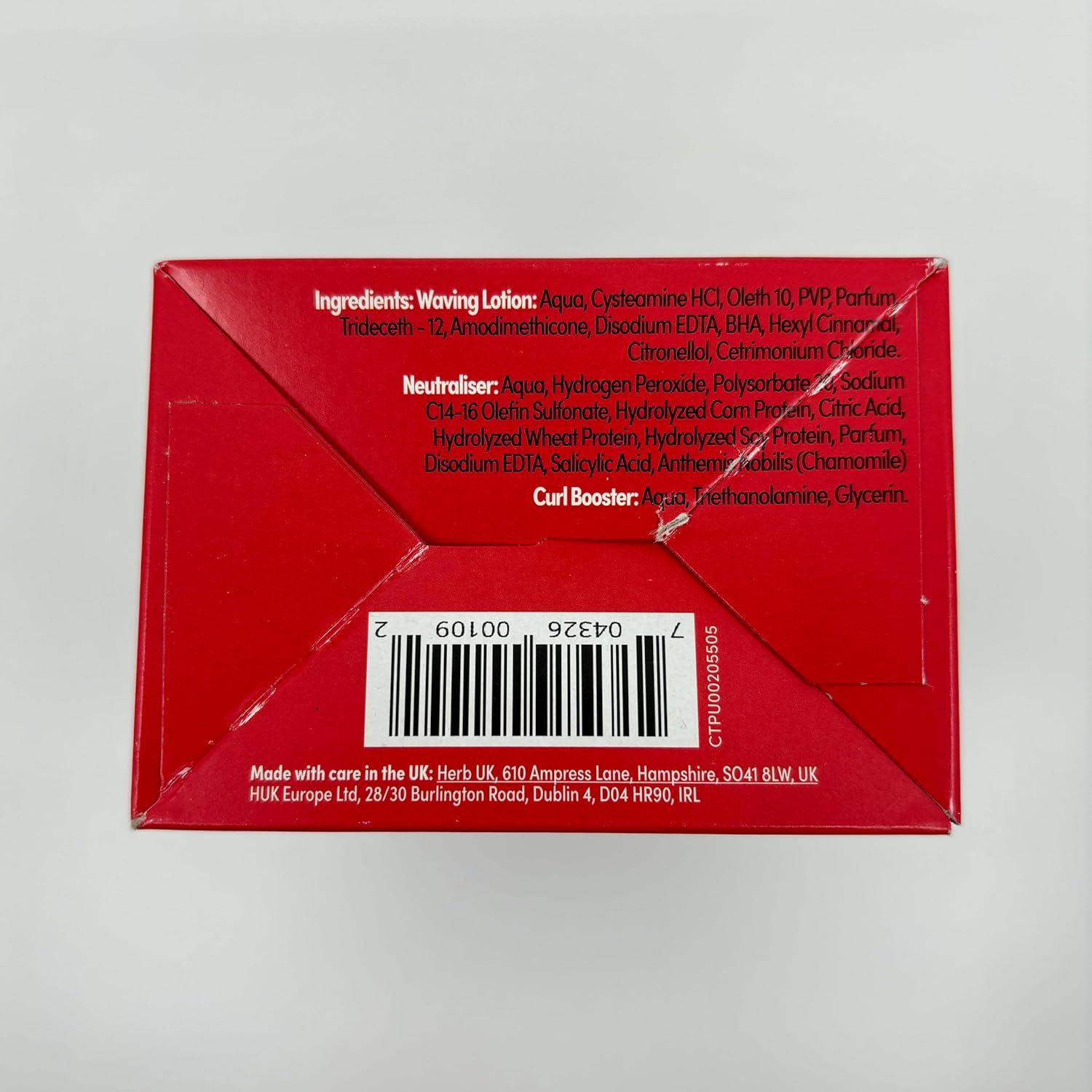 Pin-Up End Curl Home Perm for Defined and Long-Lasting Results 130Ml image number 1