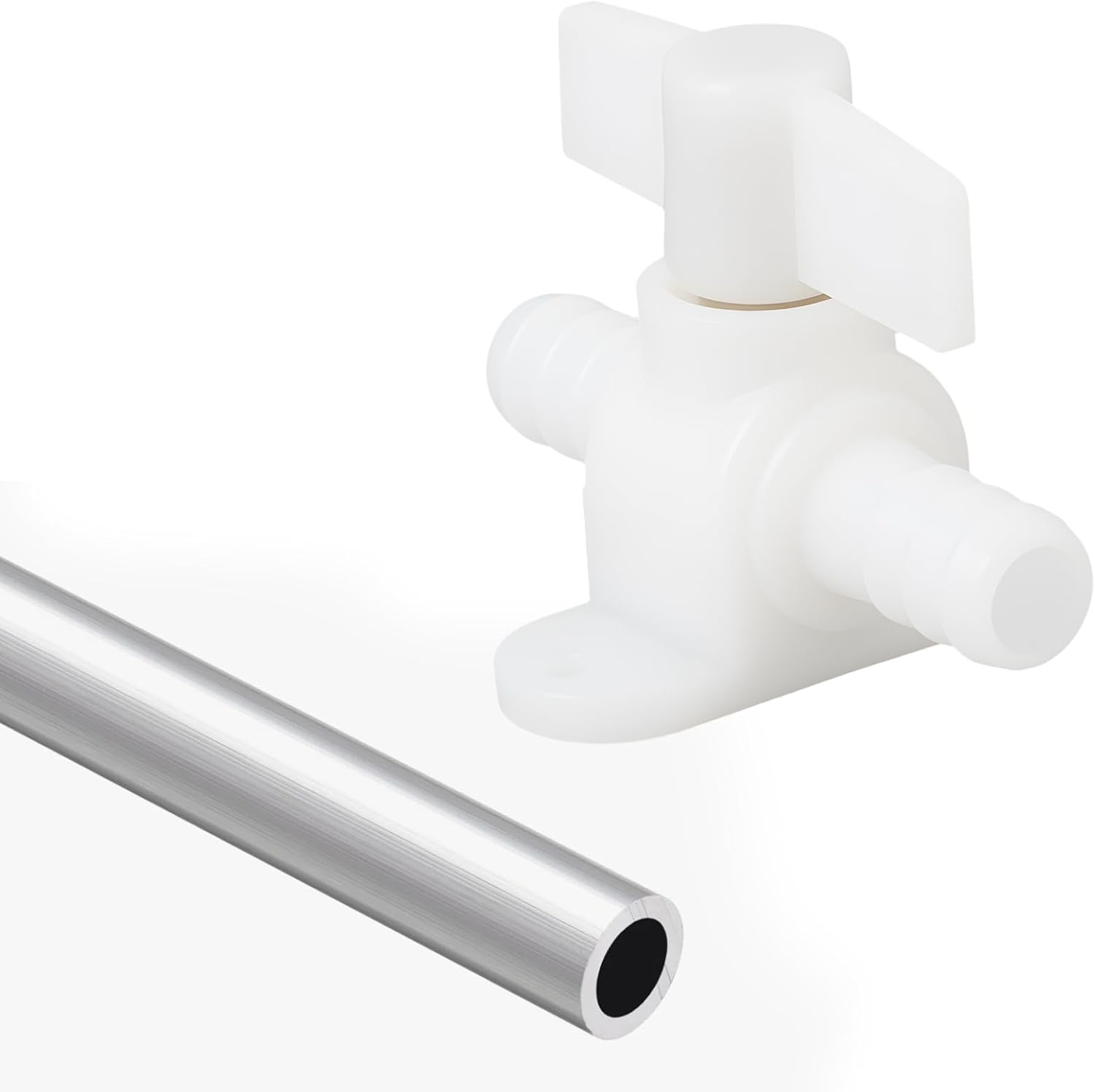 SING F LTD 2Pcs Caravan Camper in Line Stop Valve For10Mm ID Water Pipe image number 5