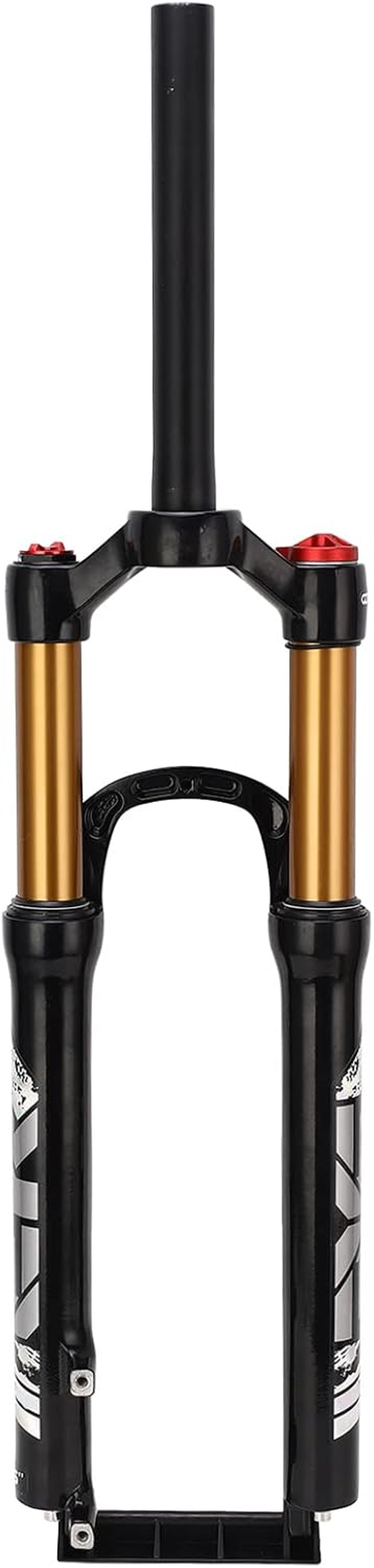 26Inch Suspension Air Fork, Straight Steerer Mountain Bike Front Fork Mg Aluminum Alloy for off Road image number 5