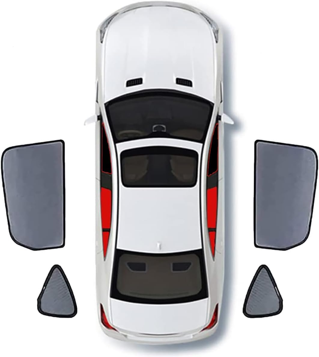 OTTO SHADES Custom Magnetic Mesh Sunshade for Kia Sportage NQ5 21-24, Side Windows Sun Blind for Baby Protection, Uv/Heat Reduction,Privacy Shield (2 Rear + 2 Port Window Shades) image number 6