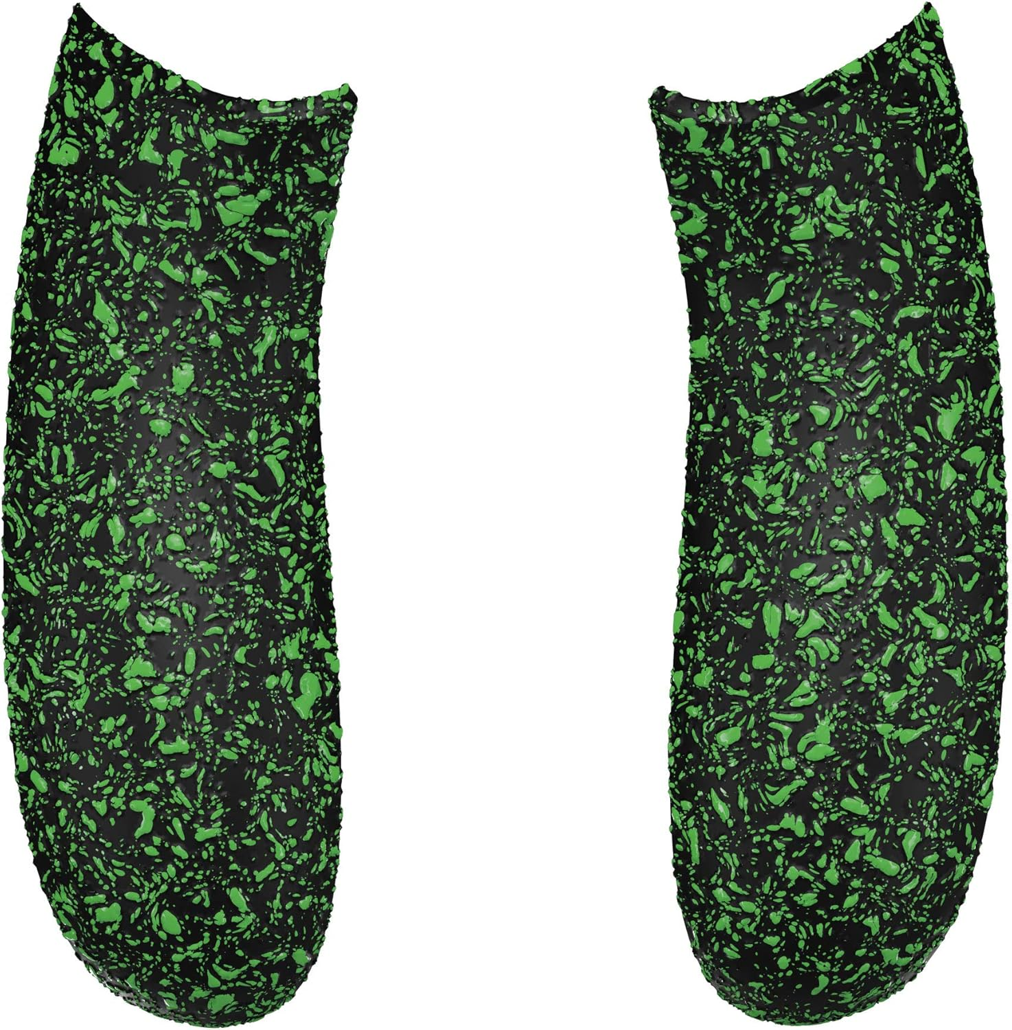 Extremerate Textured Green Back Panels, Comfortable Non-Slip Side Rails, 3D Splashing Handles, Game Improvement Replacement Parts for Xbox Series X/S Controller - Controller NOT Included - Textured Black image number 4